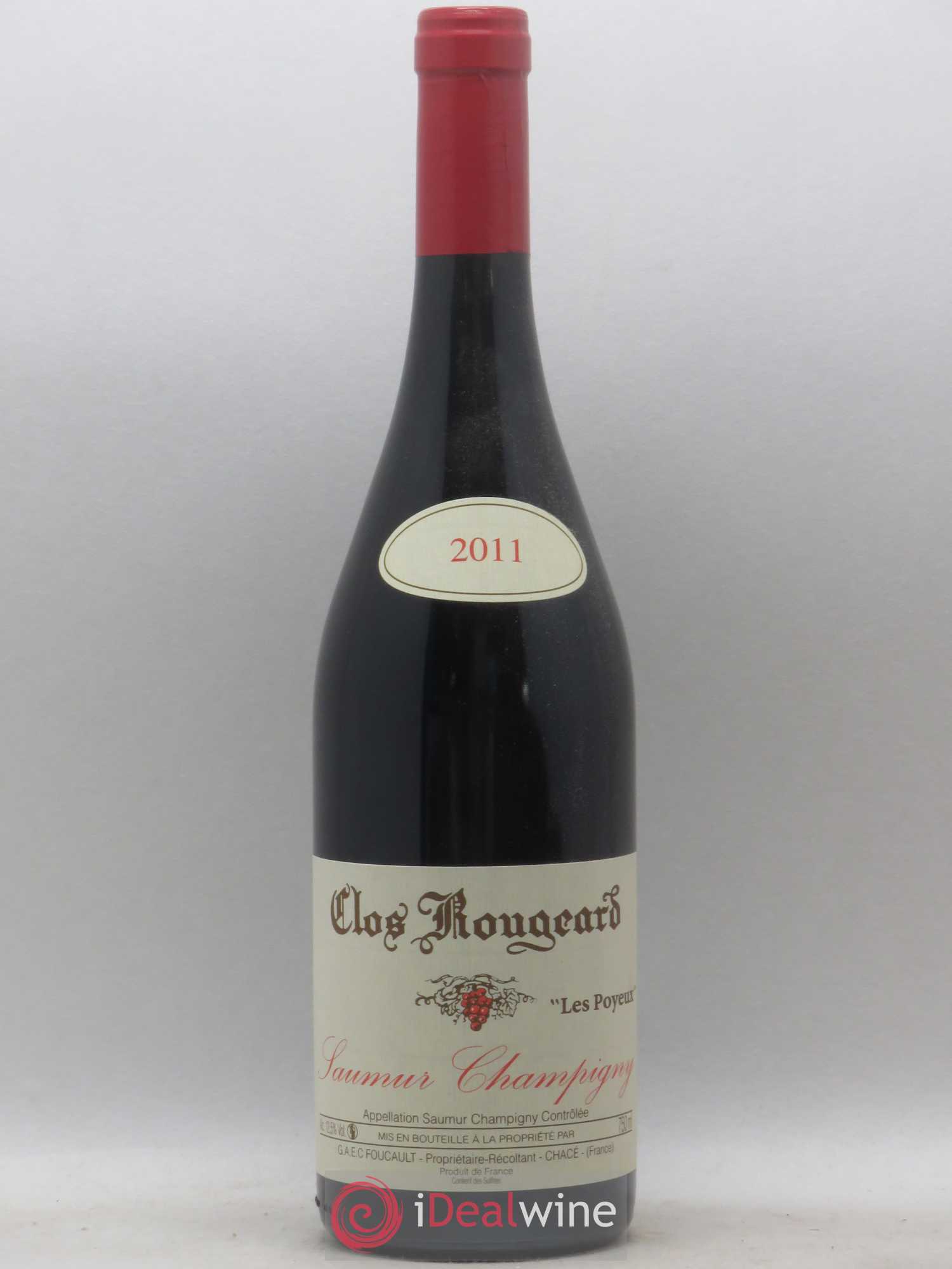Saumur-Champigny Les Poyeux Clos Rougeard 2011 - Lot de 1 bouteille - 0