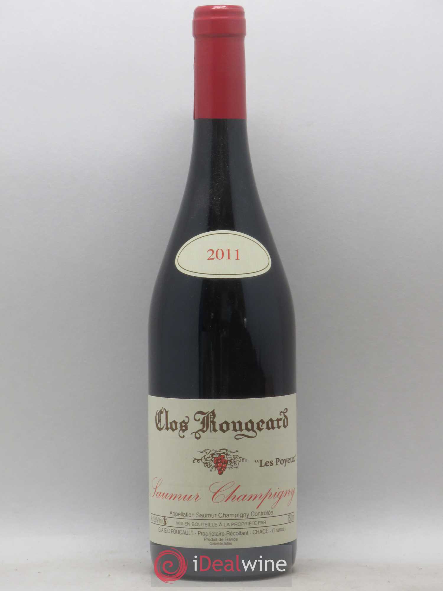 Saumur-Champigny Les Poyeux Clos Rougeard 2011 - Lot de 1 bouteille - 0