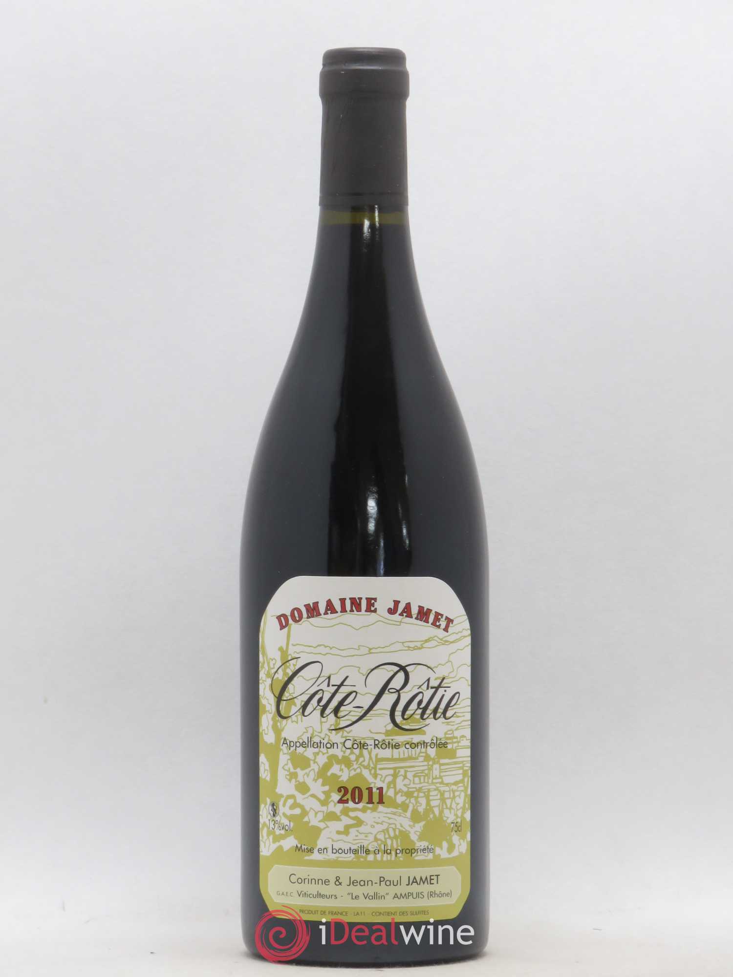 Côte-Rôtie Jamet (Domaine) 2011 - Lot de 1 bouteille - 0