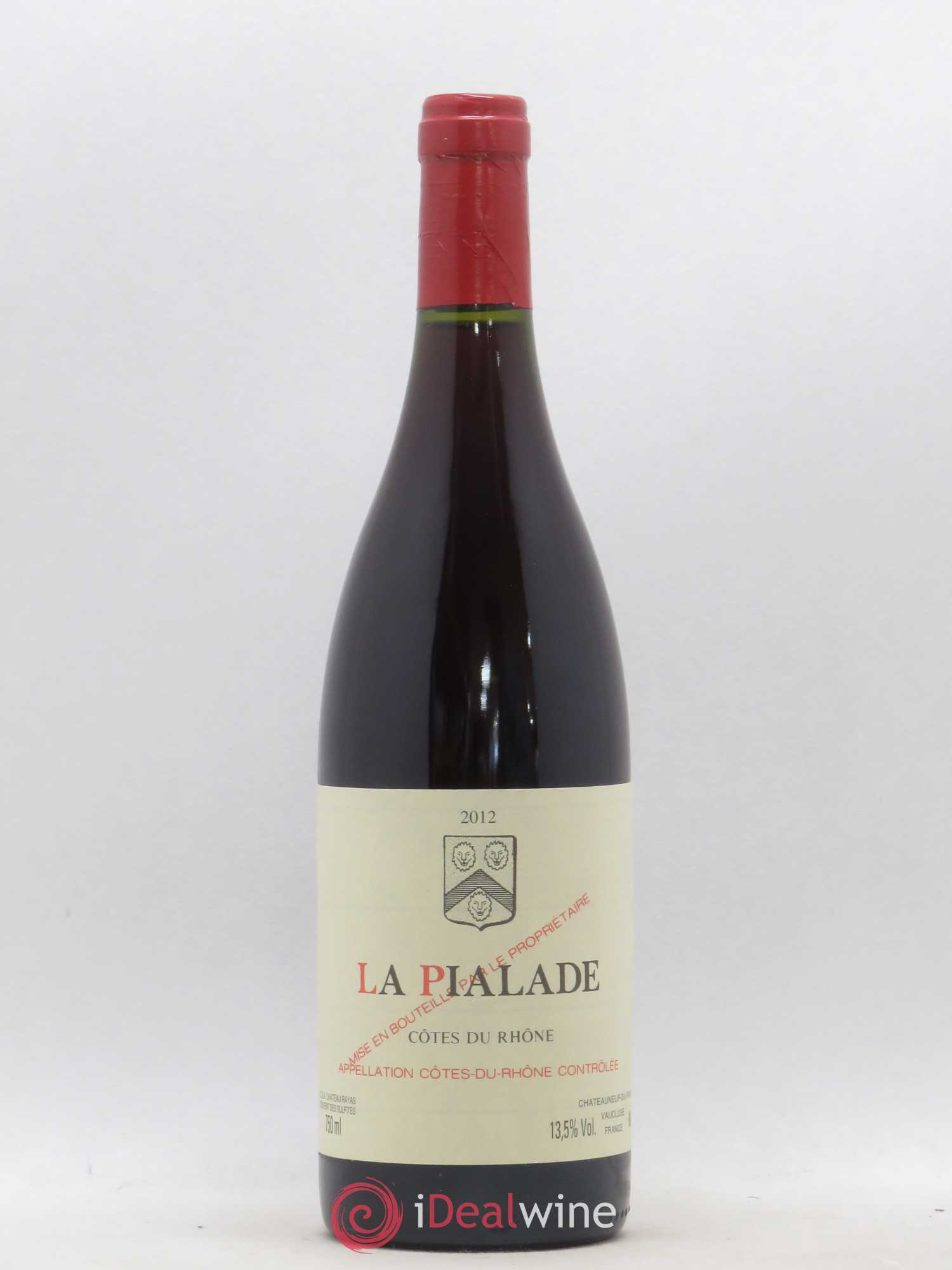 Côtes-du-Rhône La Pialade Emmanuel Reynaud 2012 - Lot de 1 bouteille - 0