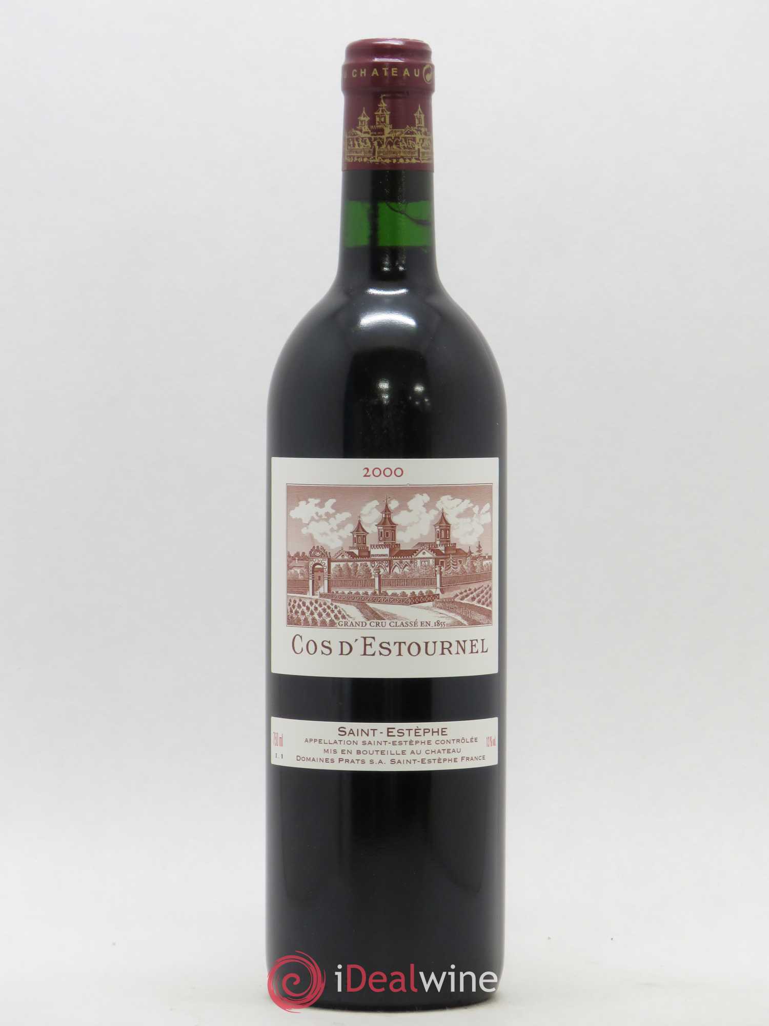 Cos d'Estournel 2ème Grand Cru Classé 2000 - Lot de 1 bouteille - 0