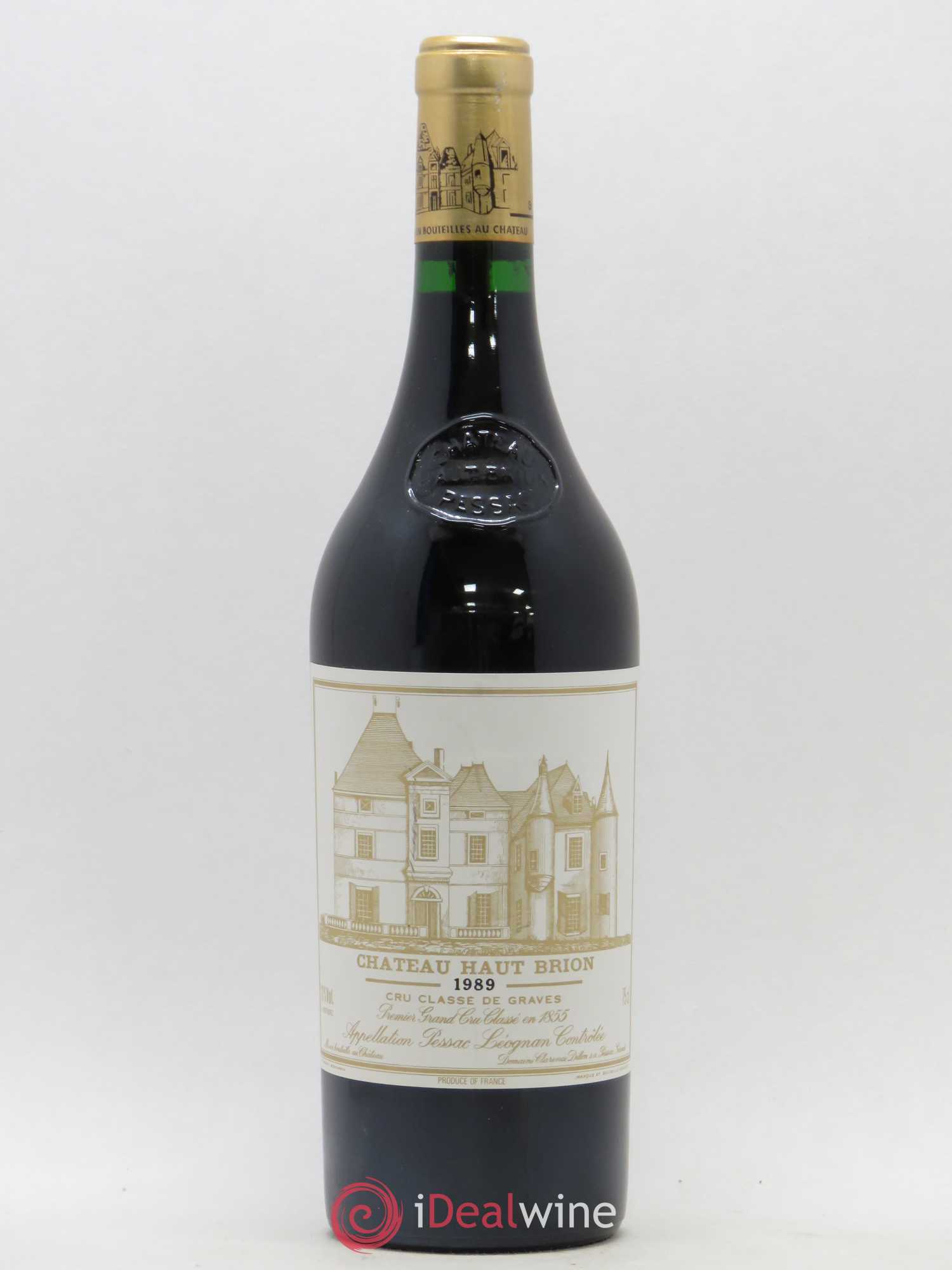 Château Haut Brion 1er Grand Cru Classé 1989 - Lot de 1 bouteille - 0