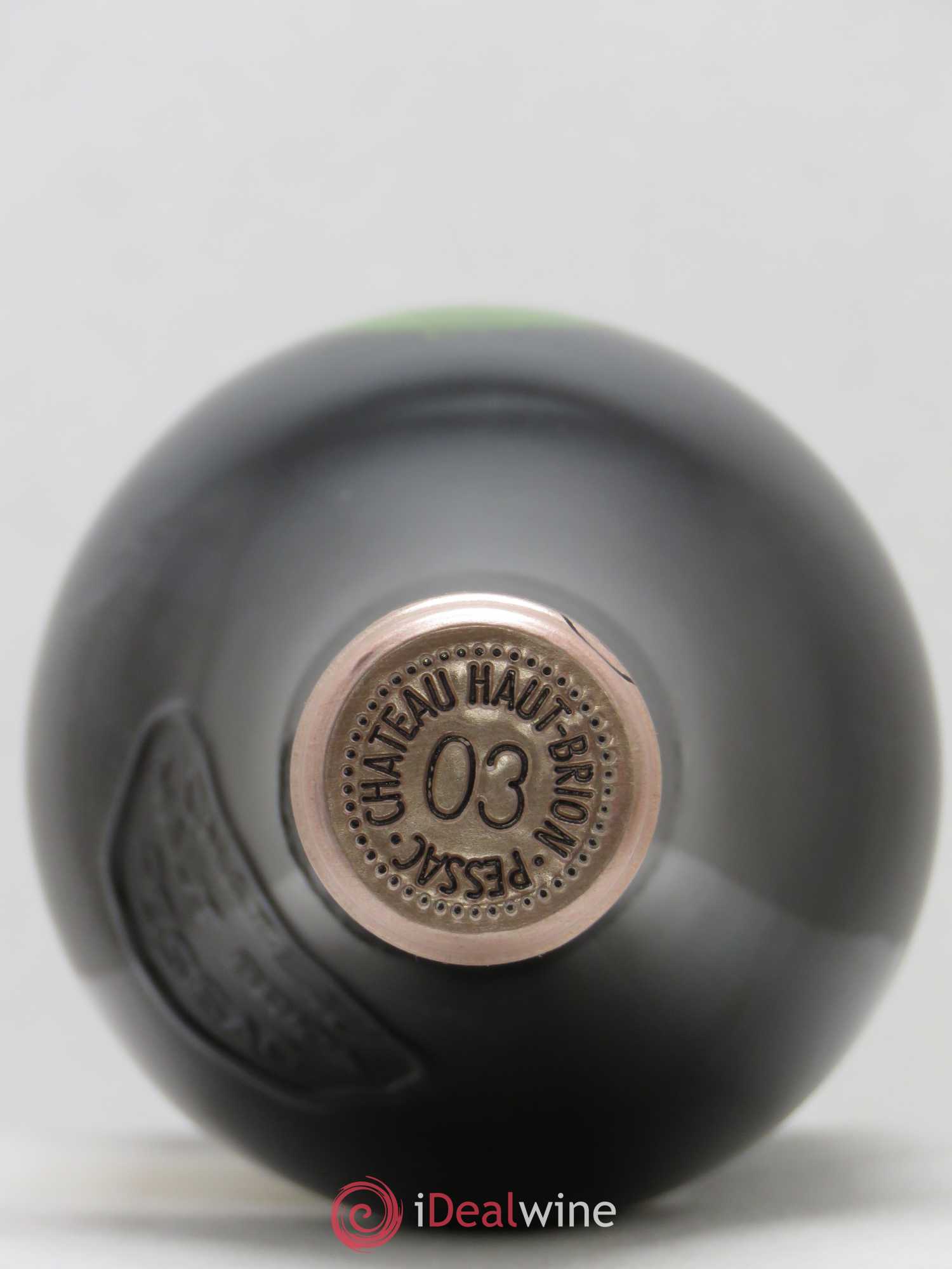 Château Haut Brion 1er Grand Cru Classé 2003 - Lot de 1 bouteille - 1