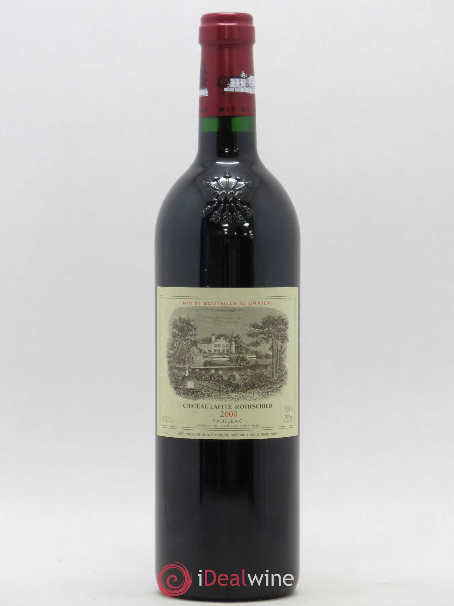 Château Lafite Rothschild 1er Grand Cru Classé 2000 - Lot de 1 bouteille - 0