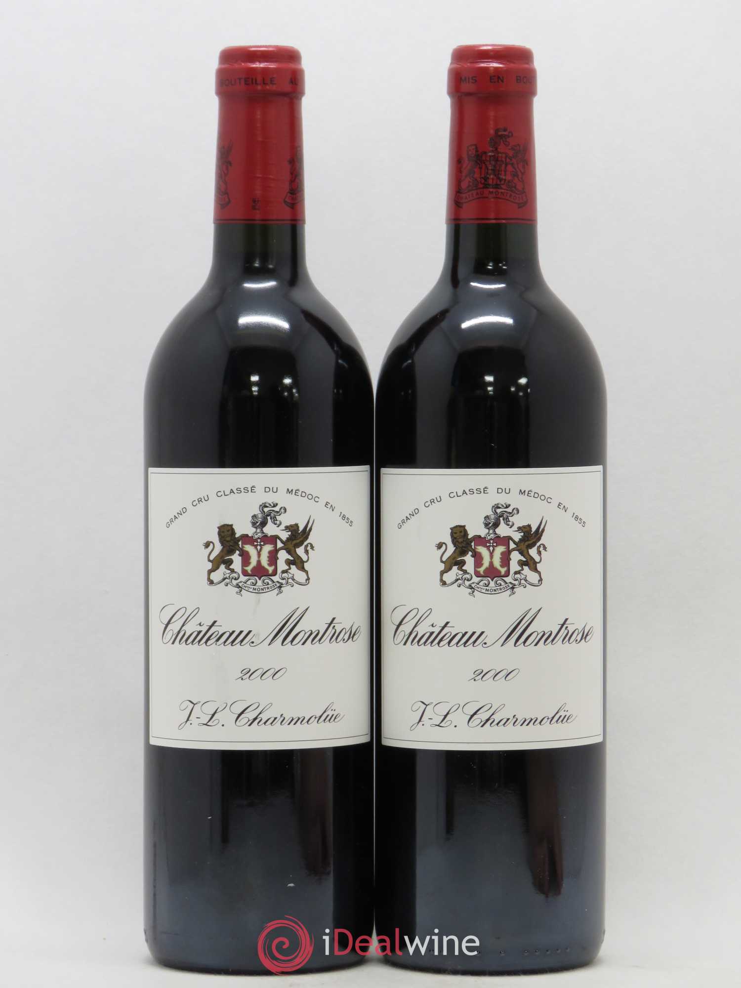 Château Montrose 2ème Grand Cru Classé 2000 - Lot de 2 bouteilles - 0