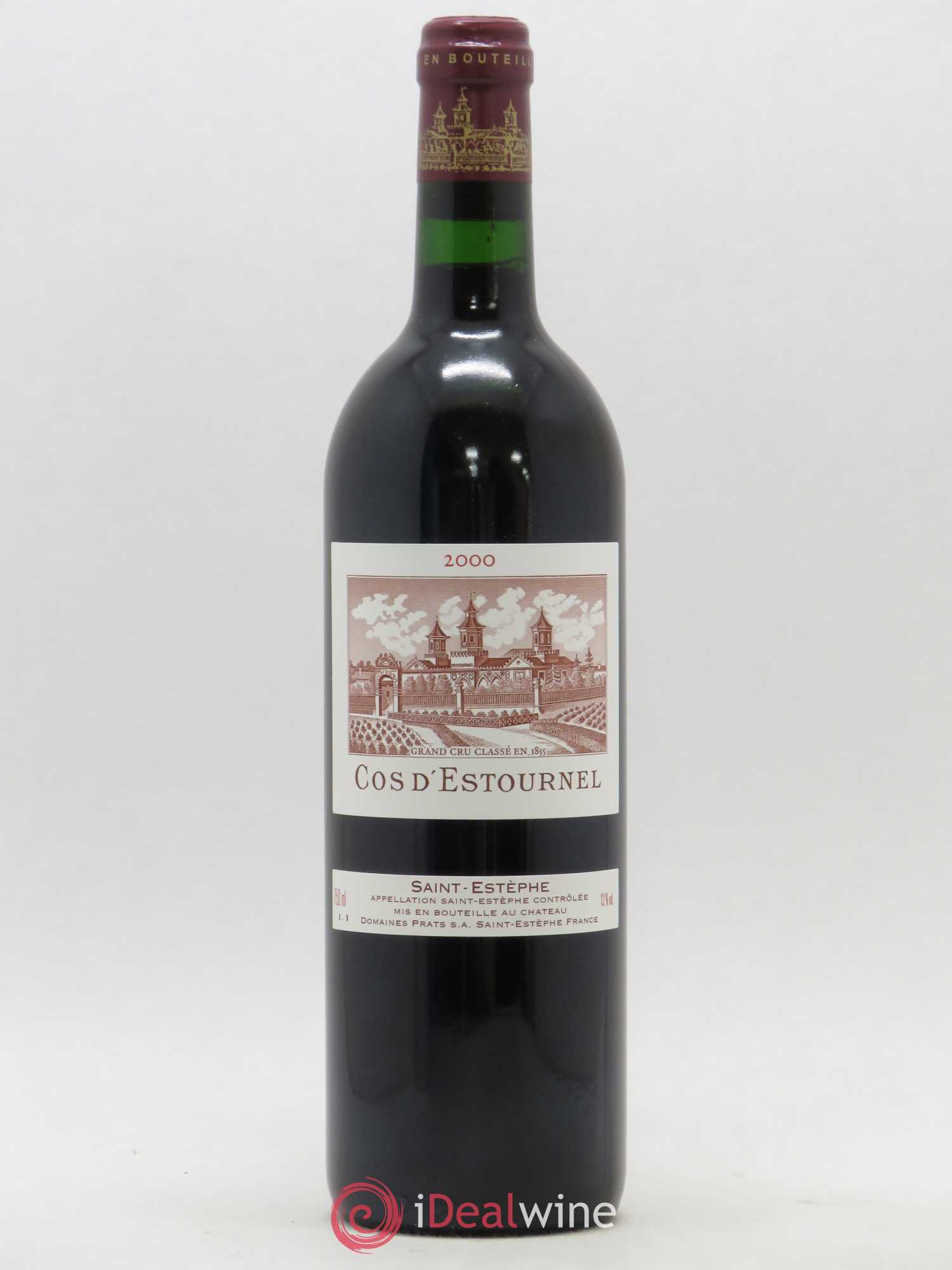 Cos d'Estournel 2ème Grand Cru Classé 2000 - Lot de 1 bouteille - 0