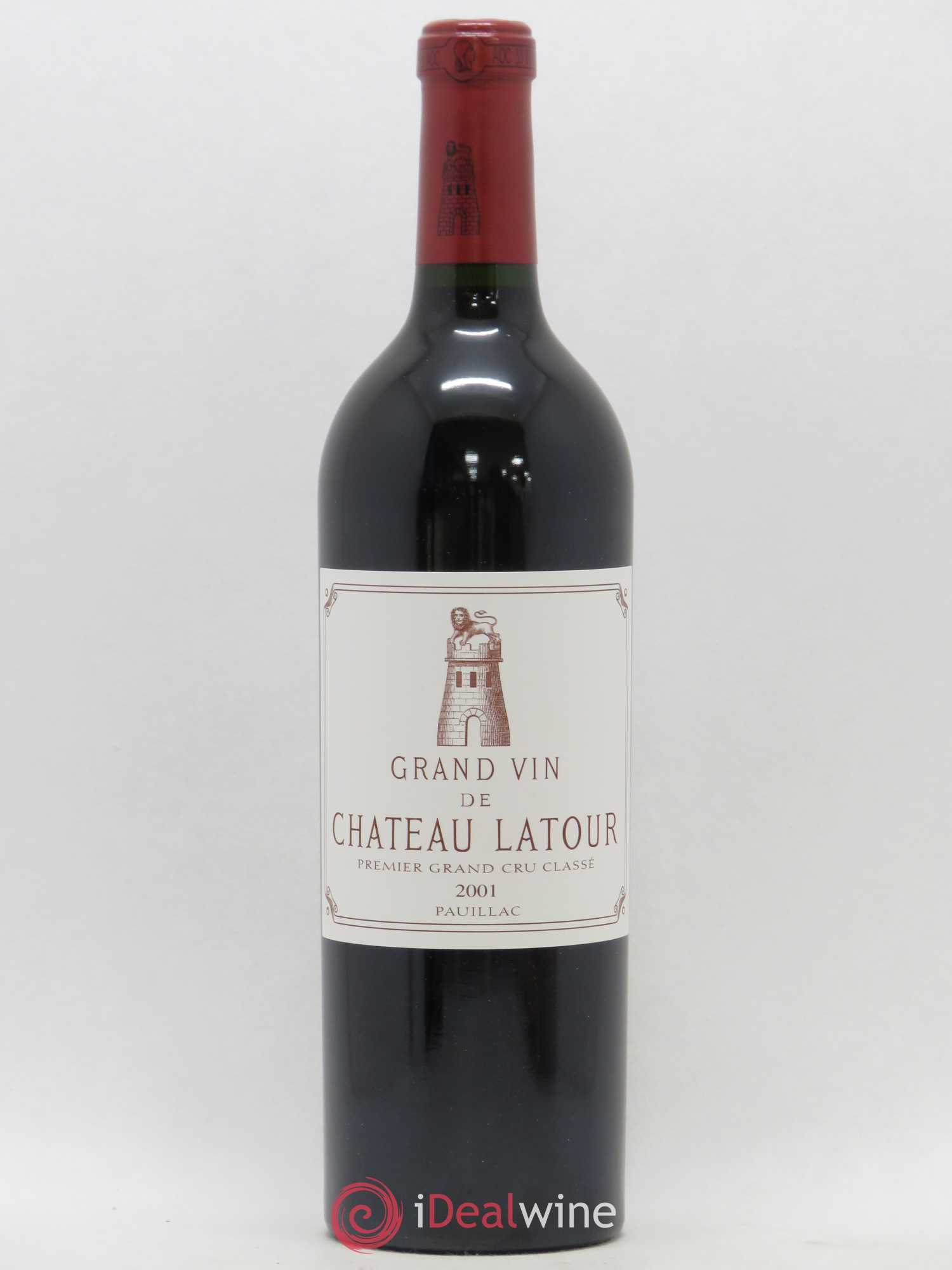 Château Latour 1er Grand Cru Classé 2001 - Lot de 1 bouteille - 0
