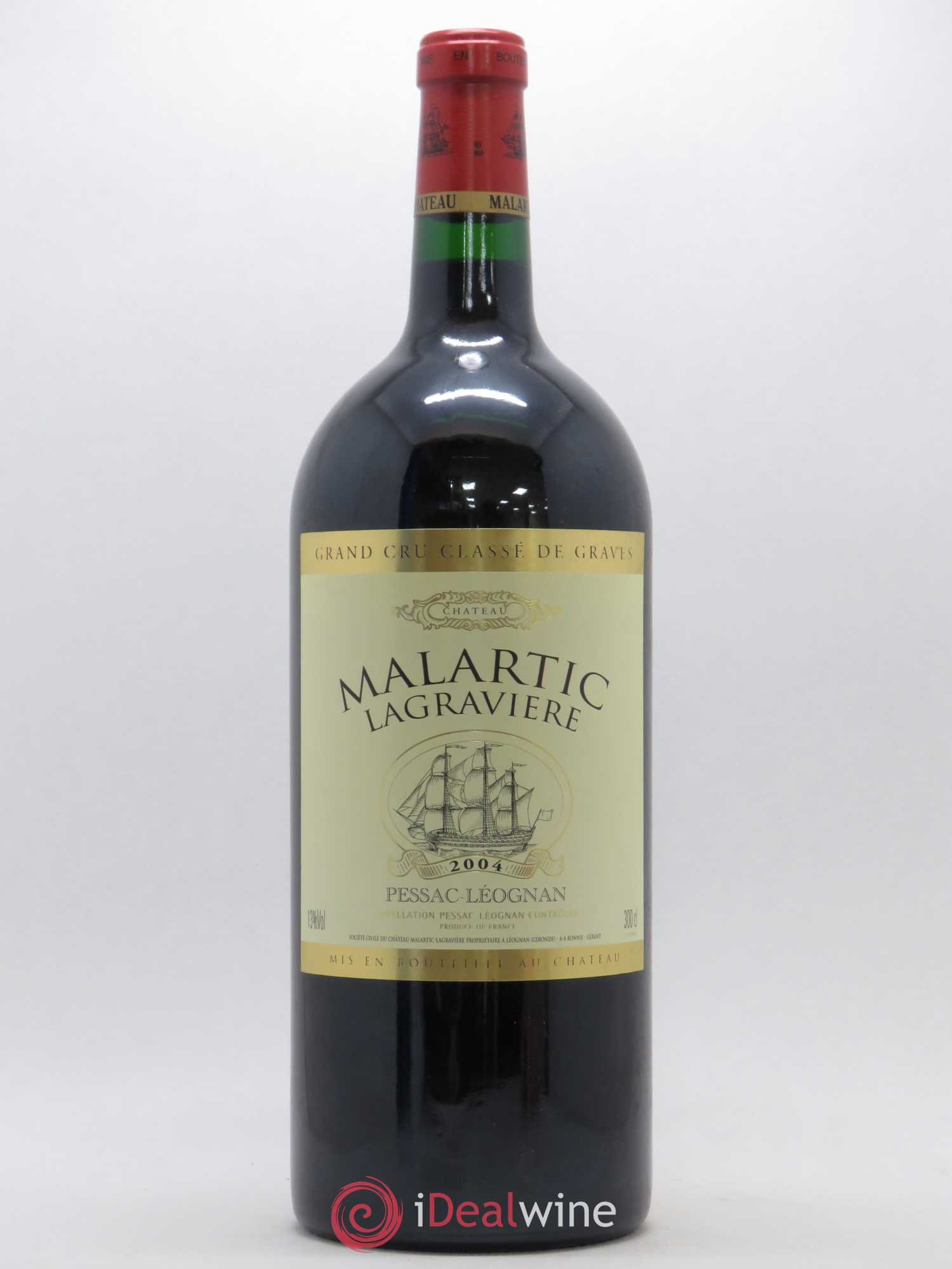 Château Malartic-Lagravière Cru Classé de Graves 2004 - Lot de 1 double magnum - 0