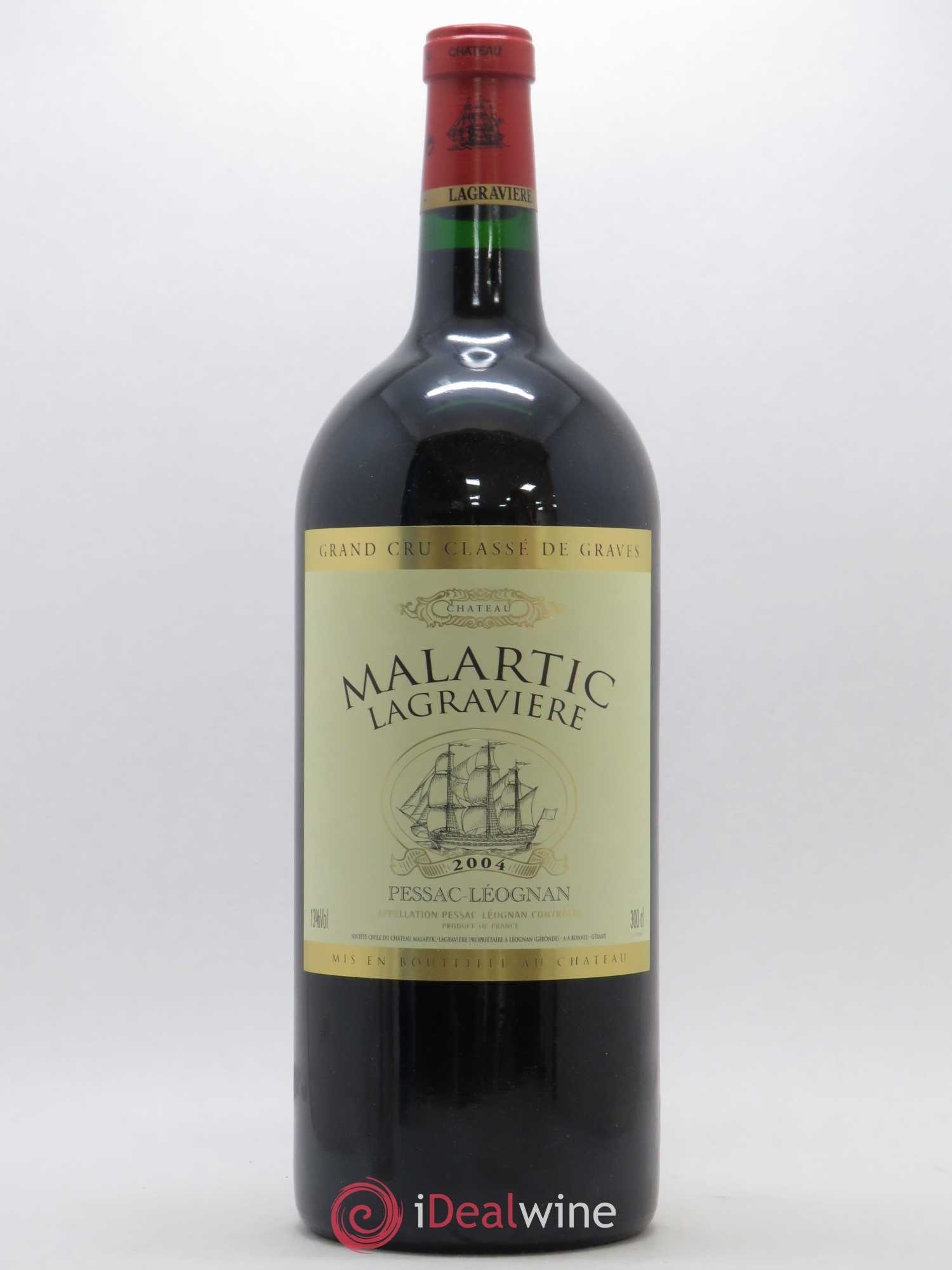 Château Malartic-Lagravière Cru Classé de Graves 2004 - Lot de 1 double magnum - 0