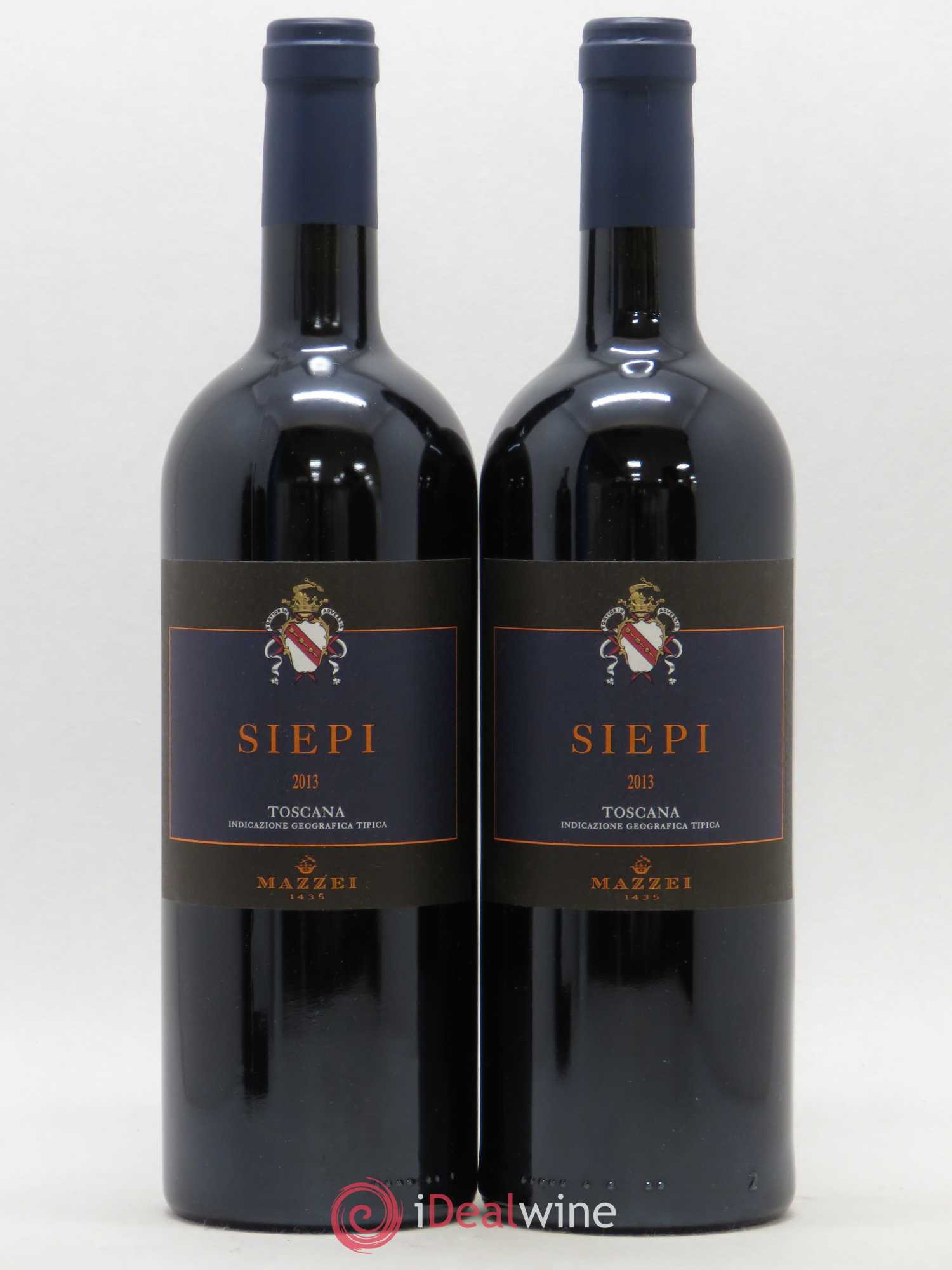 Toscana IGT Mazzei Siepi 2013 - Posten von 2 Flaschen - 0