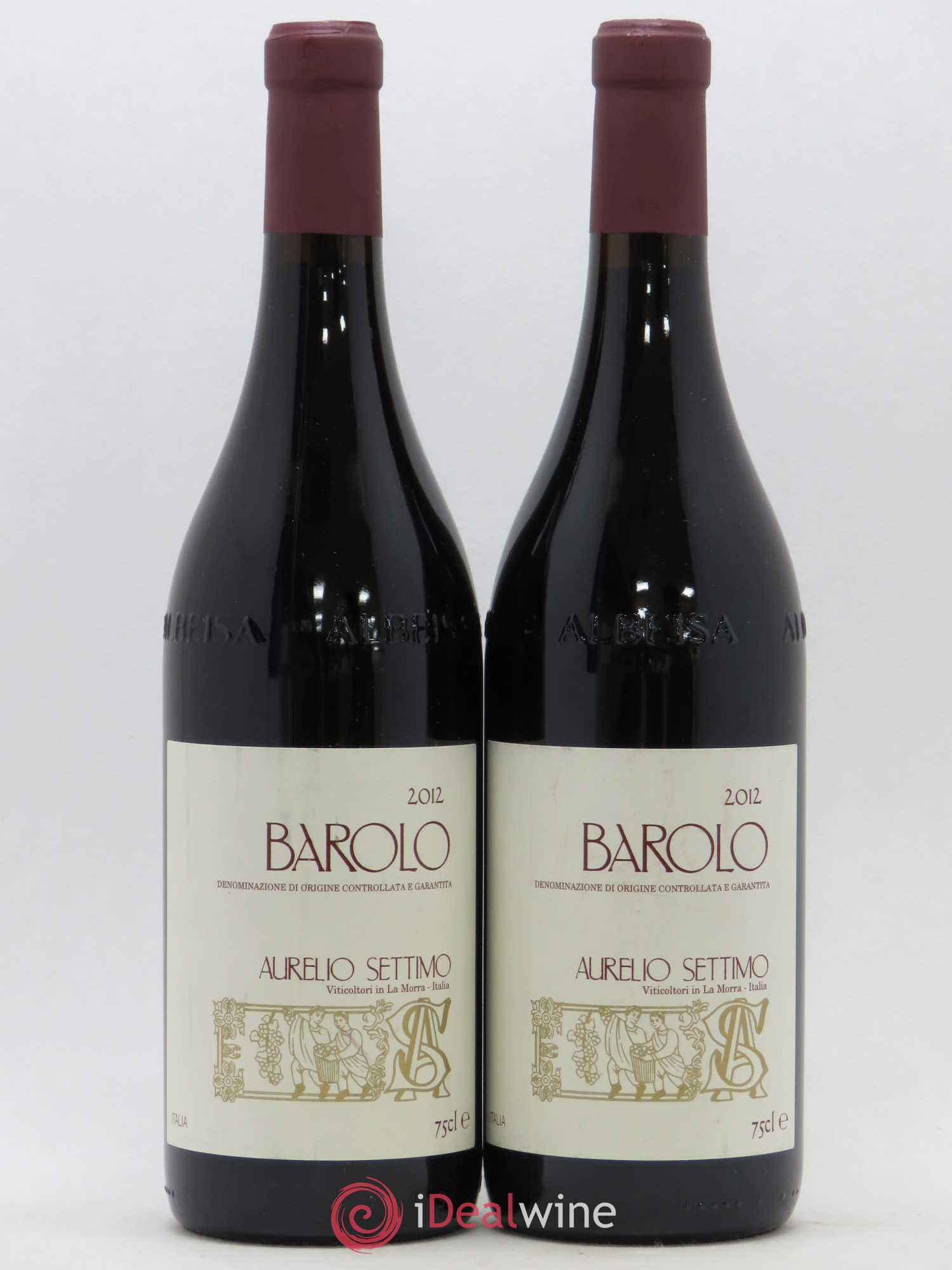 Barolo Aurelio Settimo 2012 - Lot de 2 bouteilles - 0