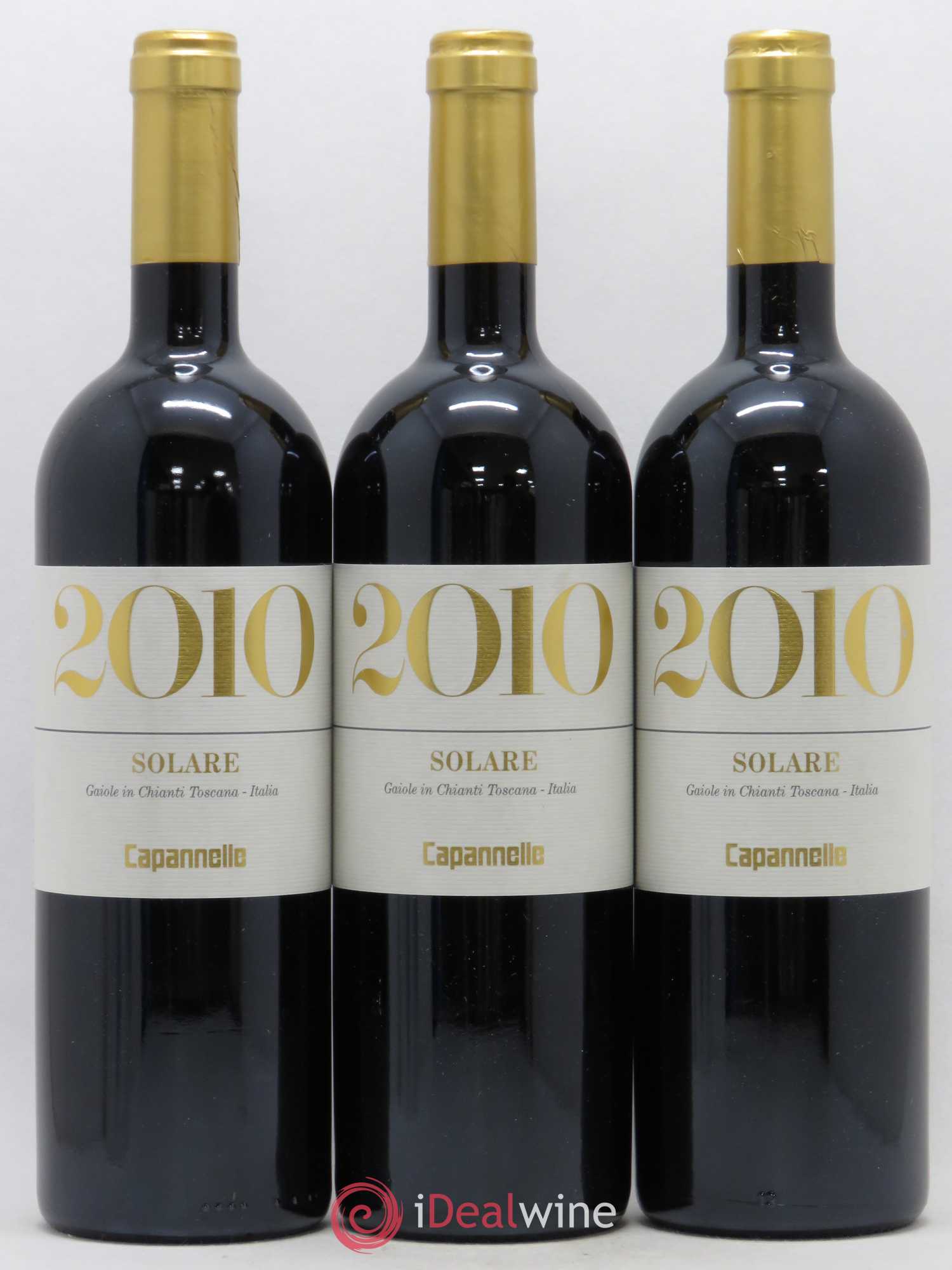 Toscana IGT Capanelle Solare 2010 - Posten von 3 Flaschen - 0