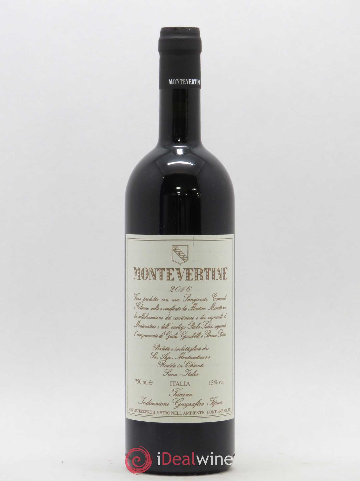 Italie Montevertine 2016 - Lot de 1 bouteille - 0