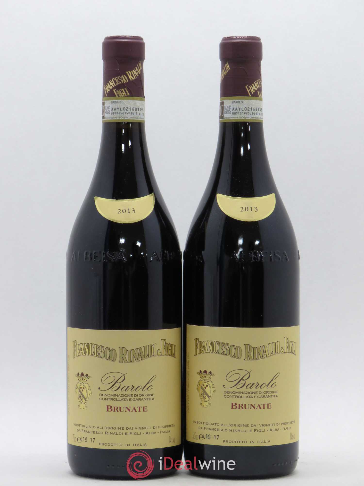 Barolo Brunate Francesco Rinaldi 2013 - Lotto di 2 bottiglie - 0
