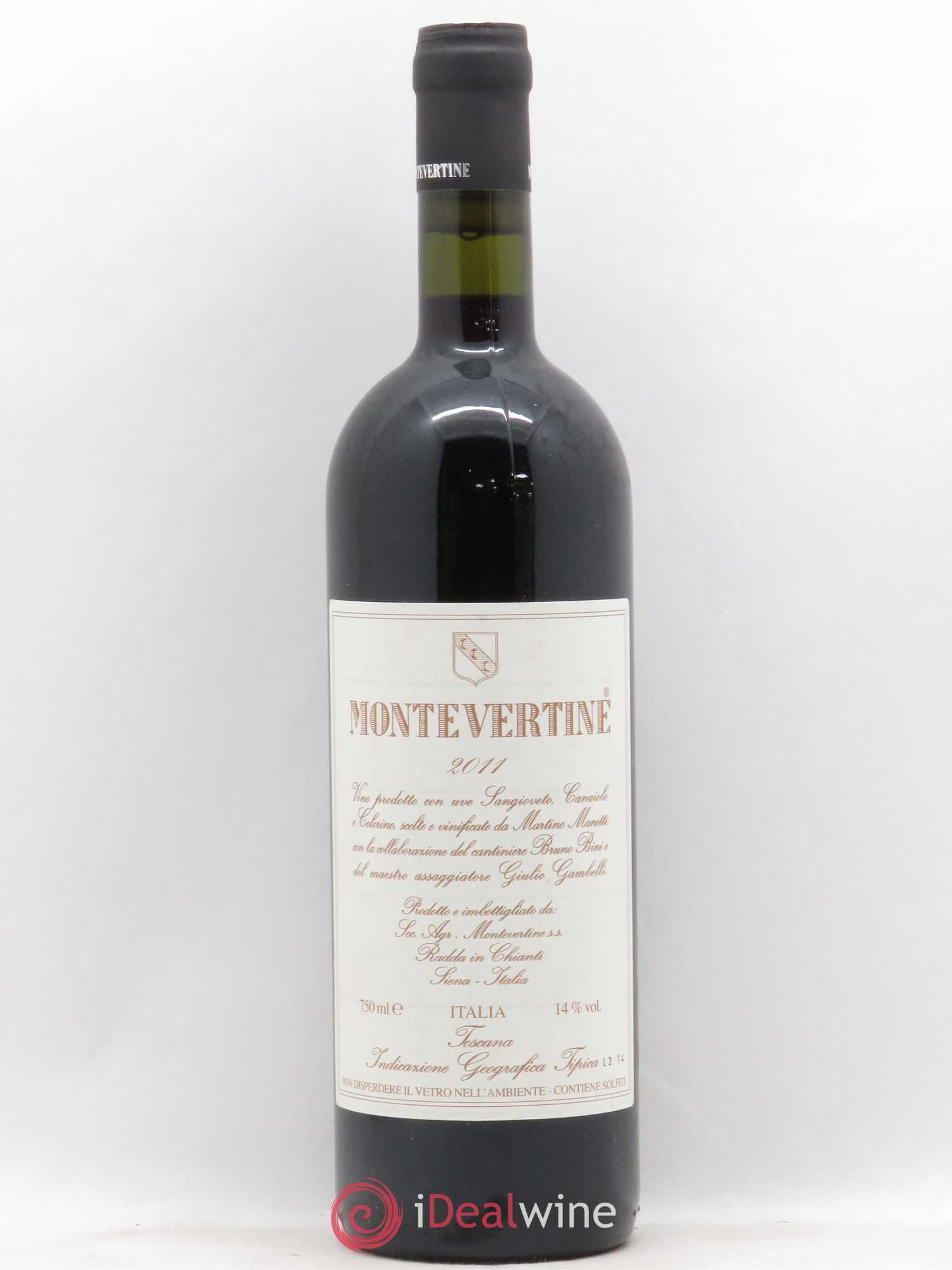 Toscana IGT Montevertine Famille Manetti 2011 - Lot de 1 bouteille - 0