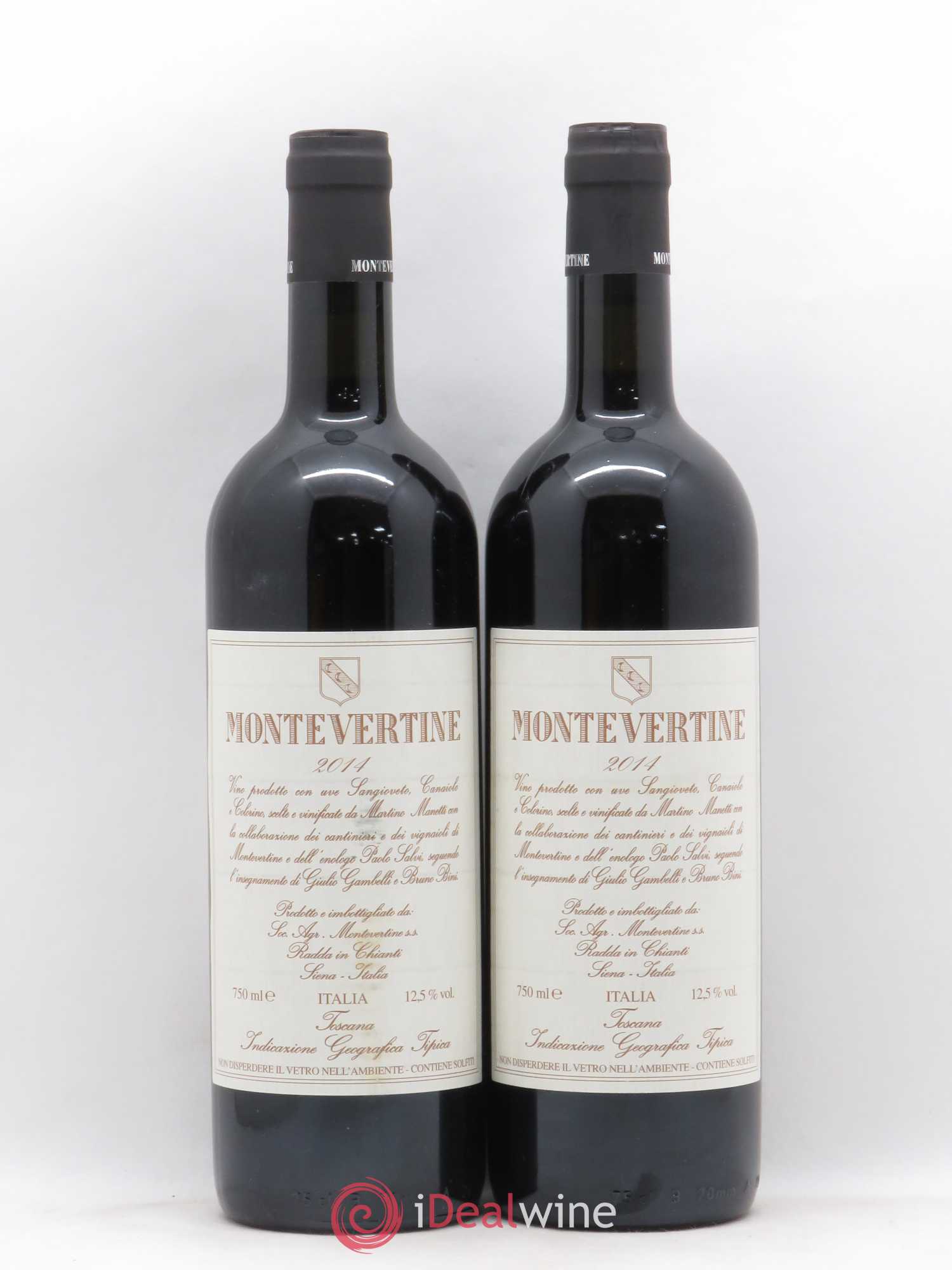Toscana IGT Montevertine Famille Manetti 2014 - Lot de 2 bouteilles - 0
