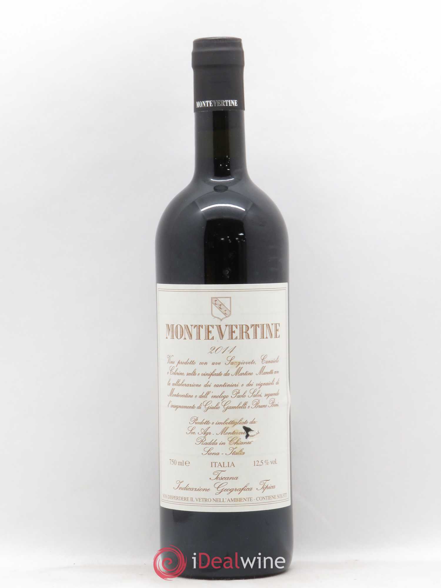 Toscana IGT Montevertine Famille Manetti 2014 - Lot de 1 bouteille - 0
