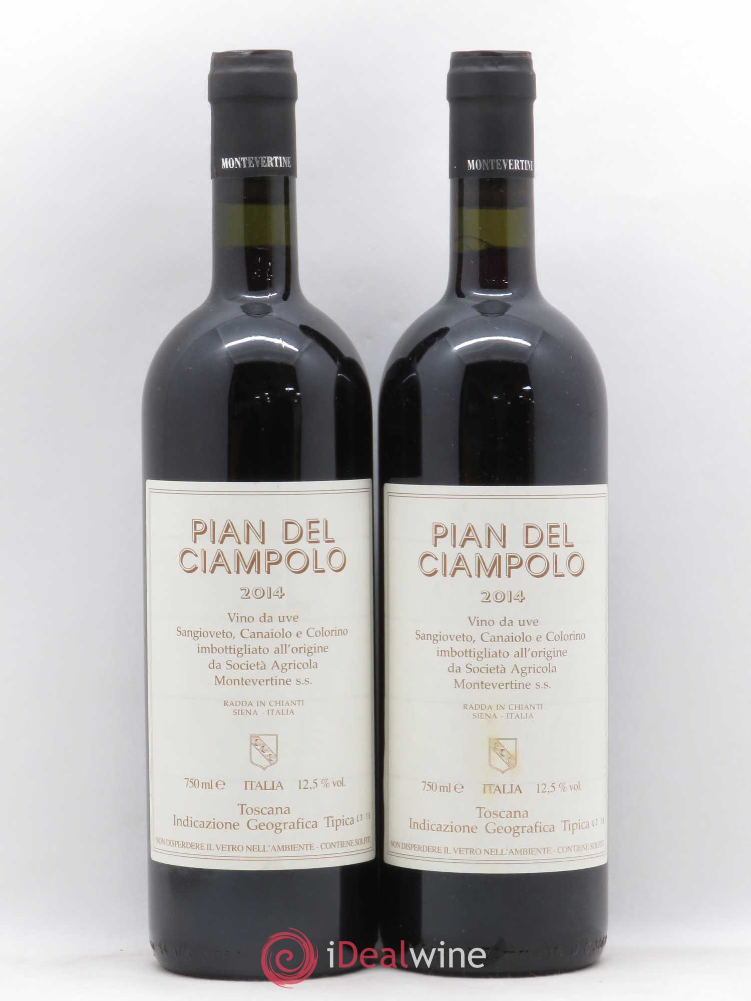 Toscana IGT Montevertine Pian Del Ciampolo Sangioveto Canaiolo e Colorino 2014 - Posten von 2 Flaschen - 0