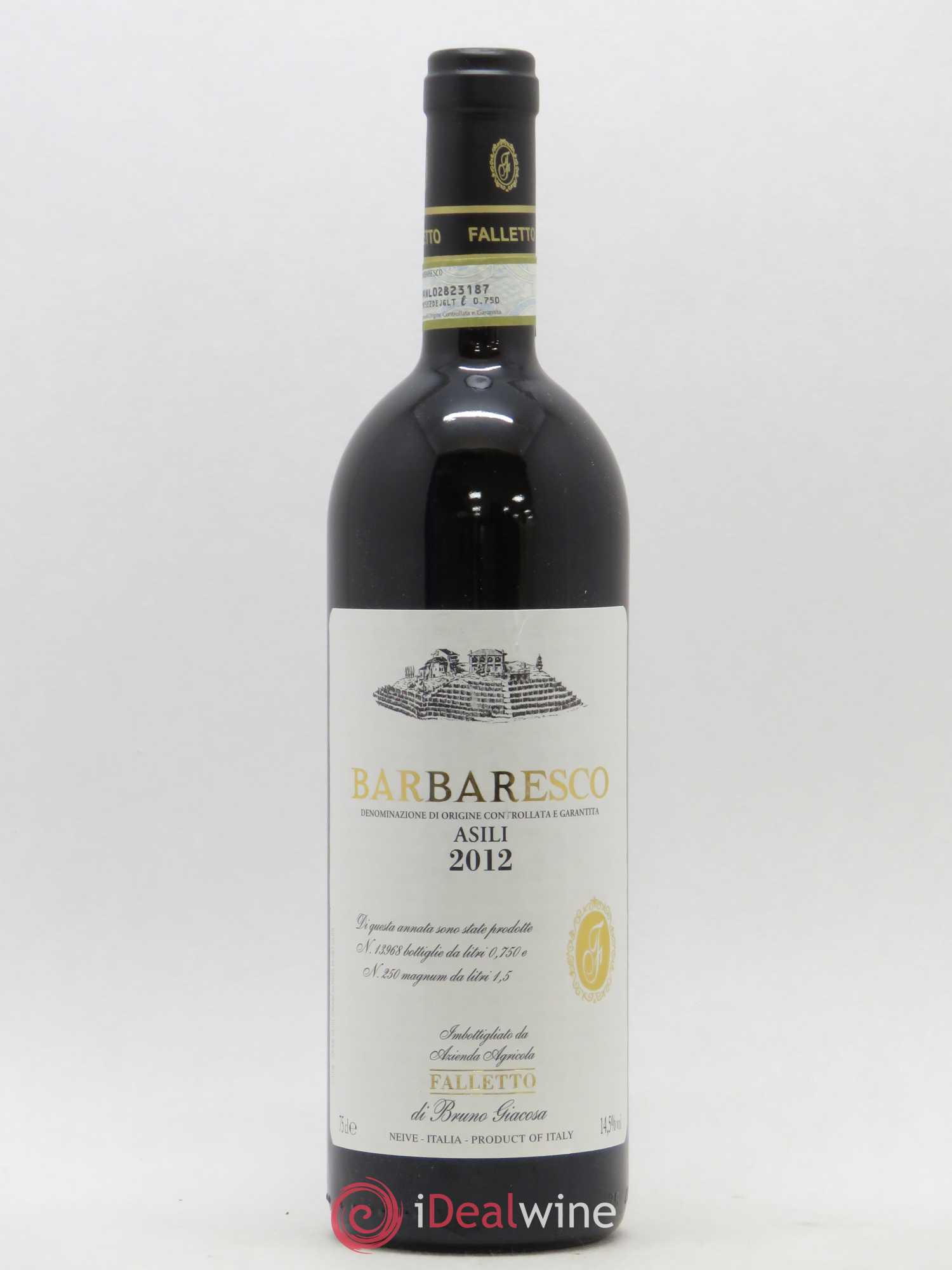 Barbaresco DOCG Asili Bruno Giacosa 2012 - Posten von 1 Flasche - 0