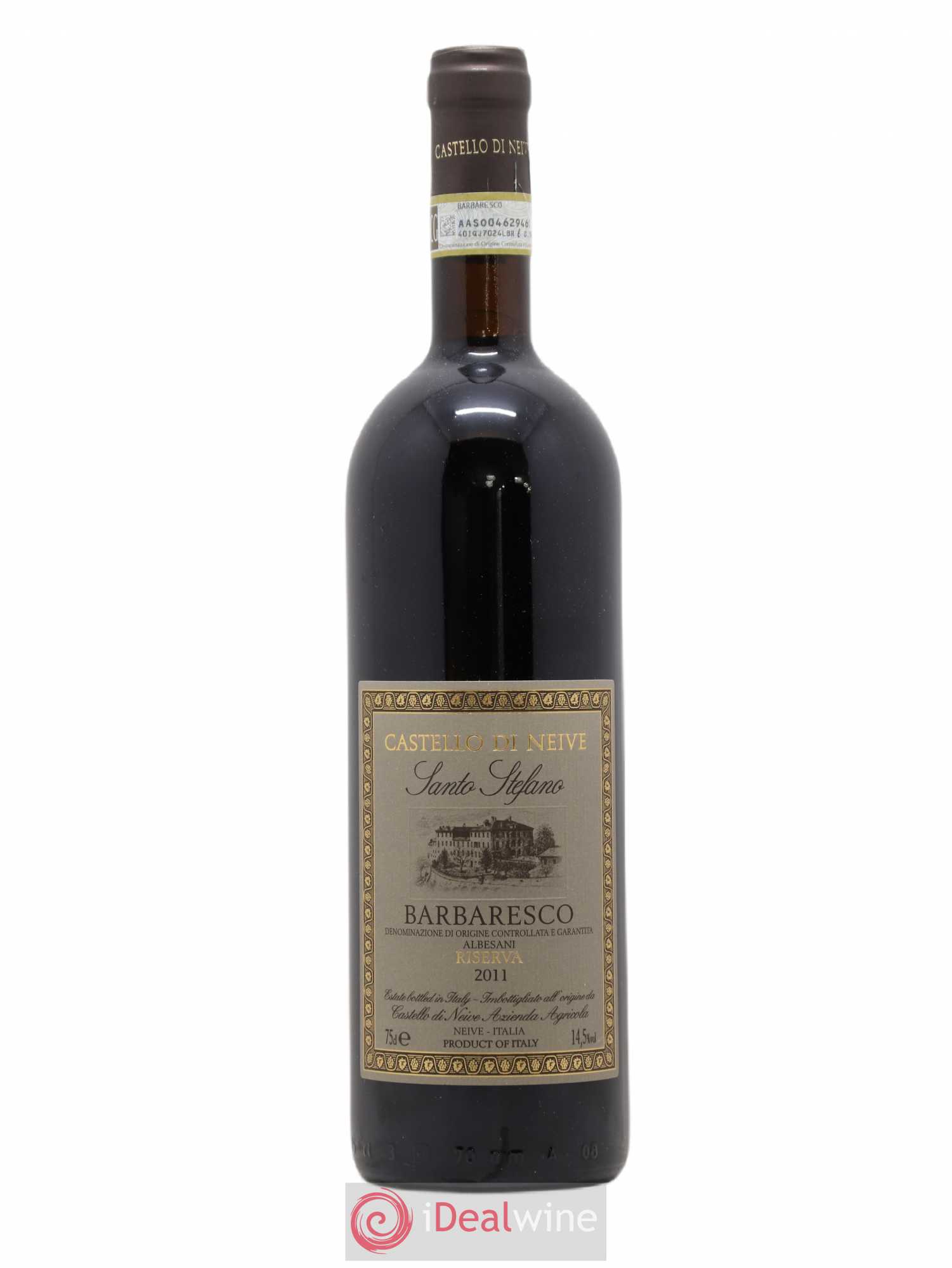 Barbaresco DOCG Albesani Riserva Santo Stefano Castello di Neive 2011 - Lot de 1 bouteille - 0