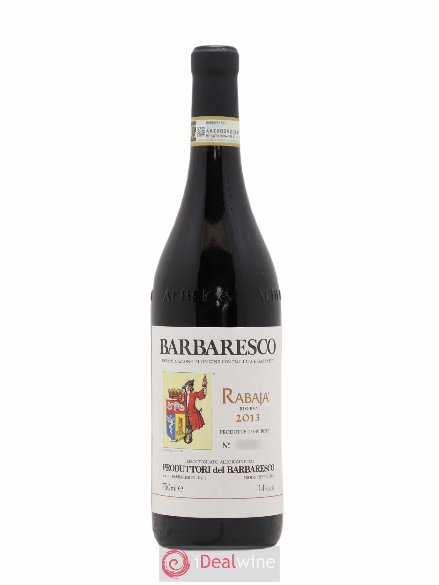 Barbaresco DOCG Rabaja Riserva Produttori del Barbaresco 2013 - Posten von 1 Flasche - 0