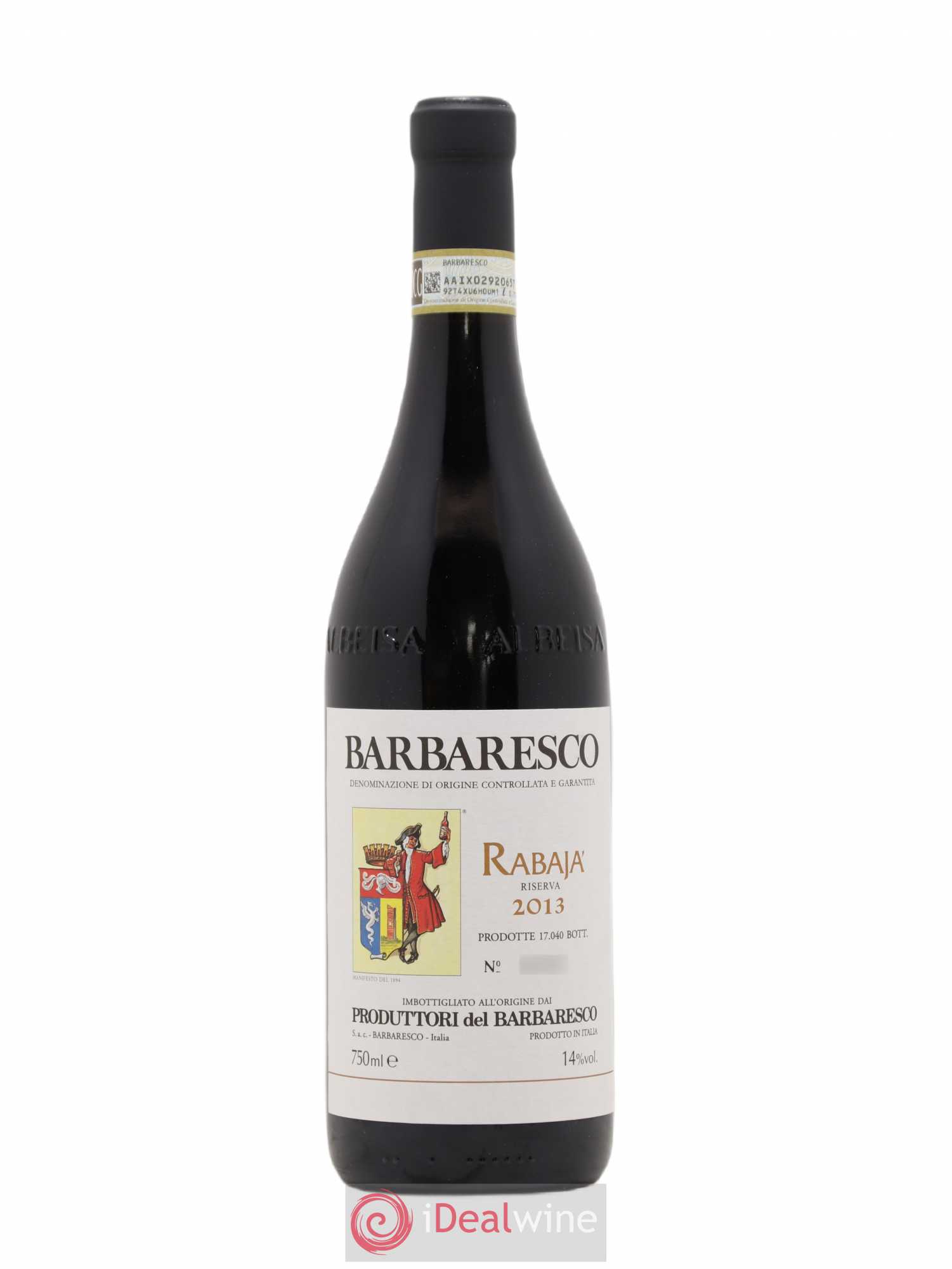 Barbaresco DOCG Rabaja Riserva Produttori del Barbaresco 2013 - Posten von 1 Flasche - 0