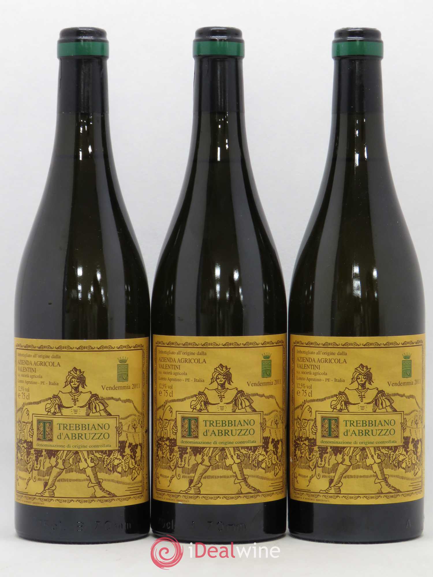 Italie Trebbiano d'Abruzzo Valentini 2011 - Posten von 3 Flaschen - 0