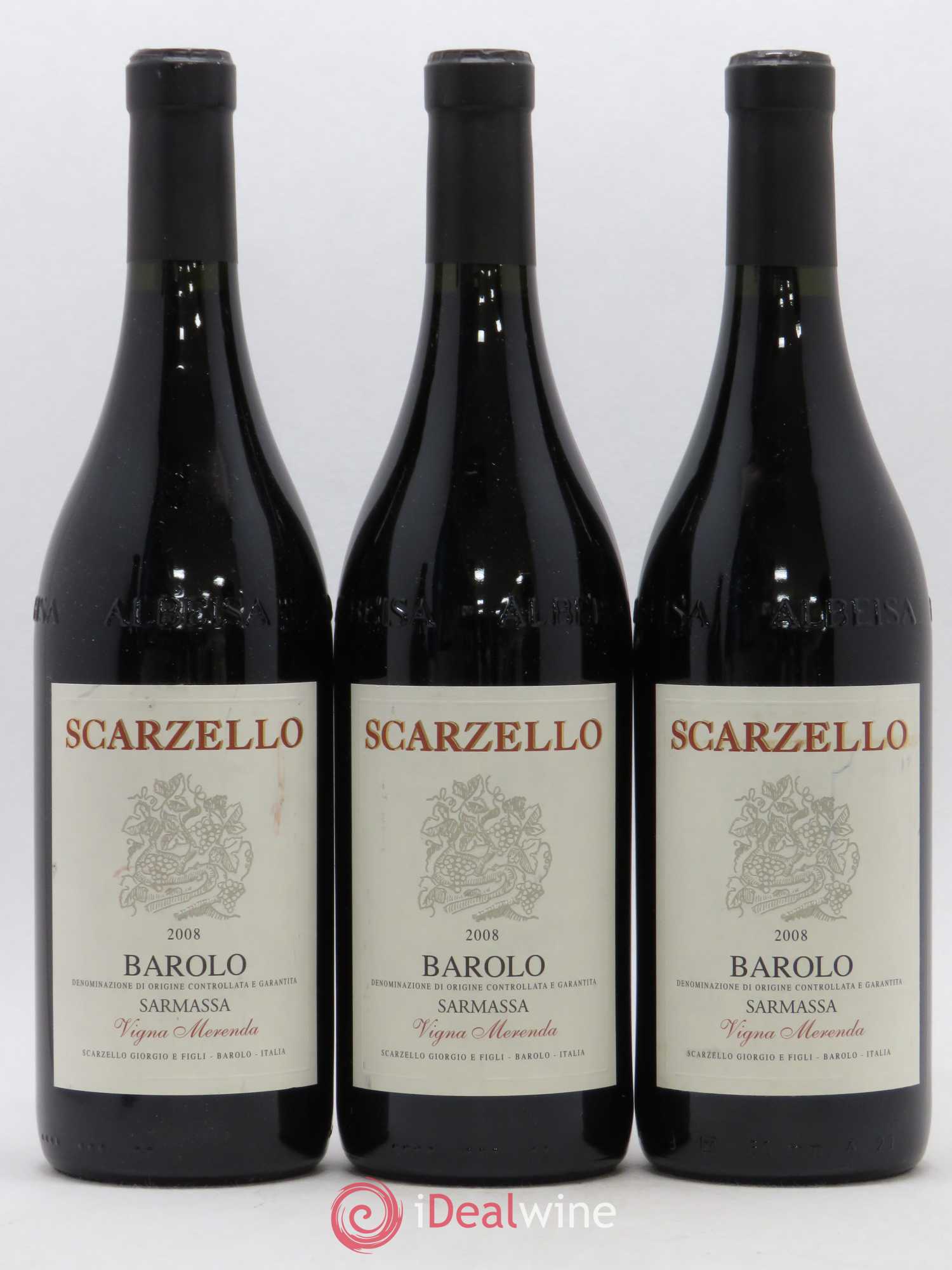 Barolo Scarzello Vigna Merenda 2008 - Posten von 3 Flaschen - 0