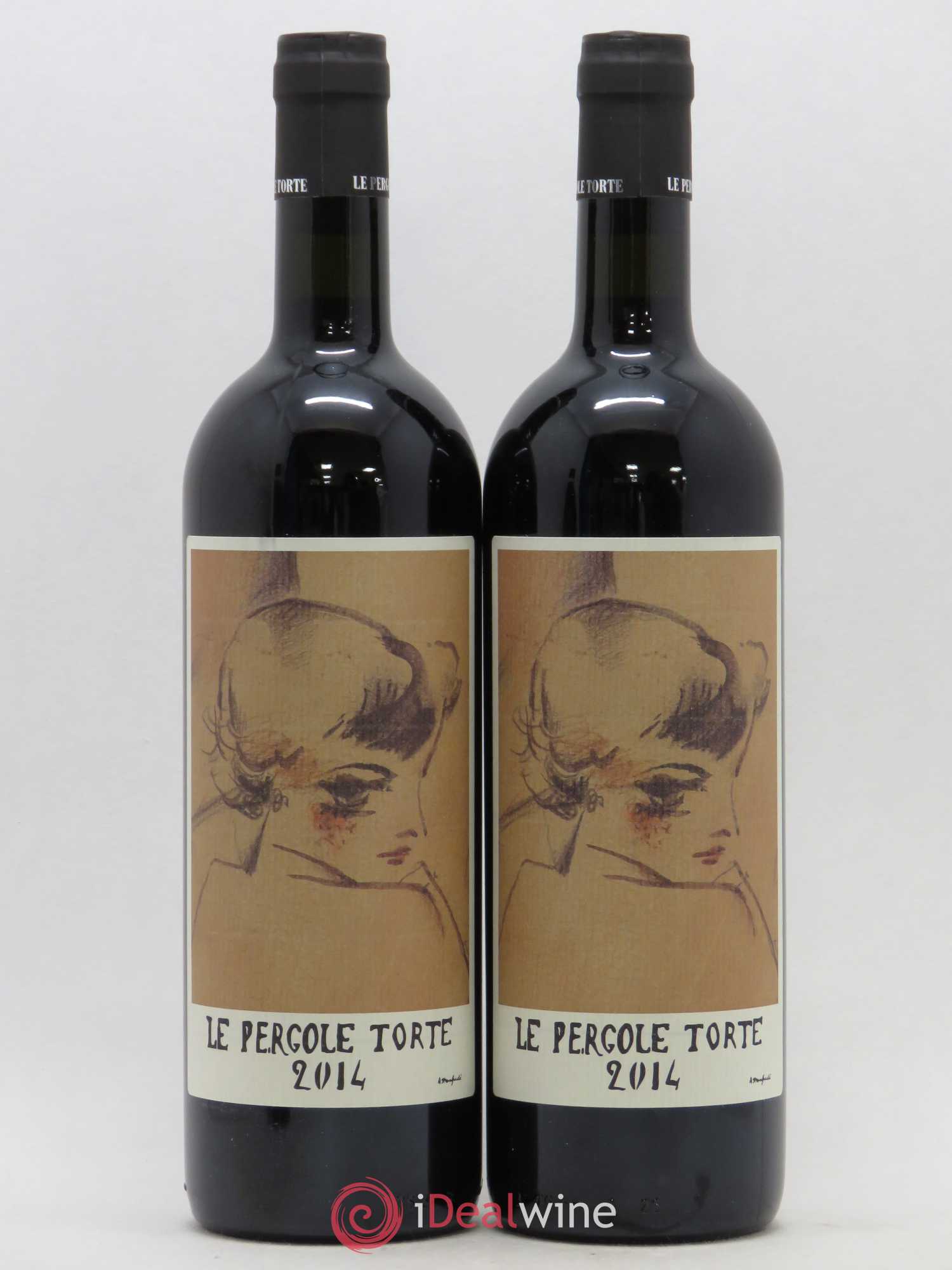 Toscana IGT Montevertine Le Pergole Torte Famille Manetti 2014 - Lot de 2 bouteilles - 0