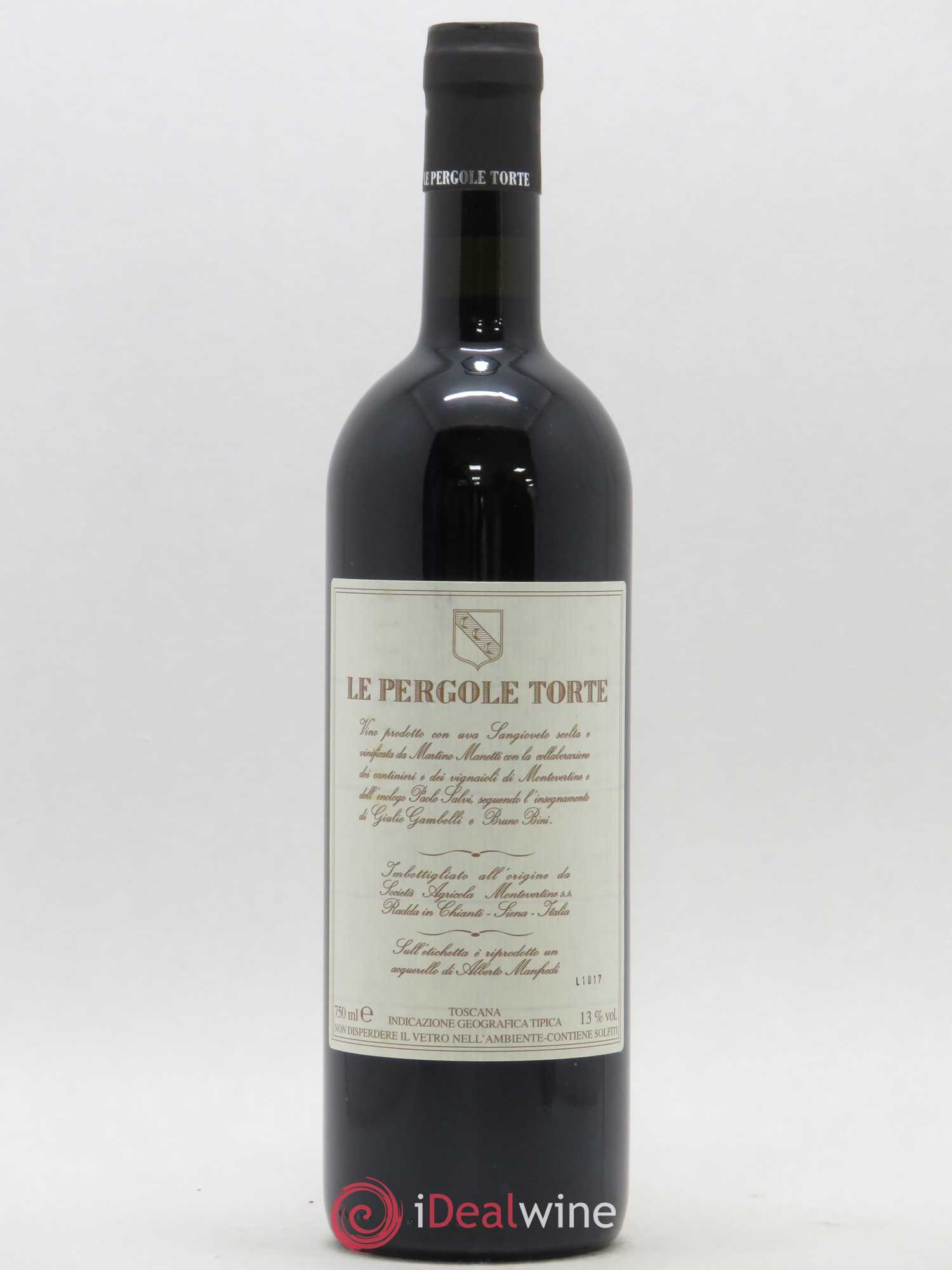 Toscana IGT Montevertine Le Pergole Torte Famille Manetti 2014 - Lot de 1 bouteille - 1