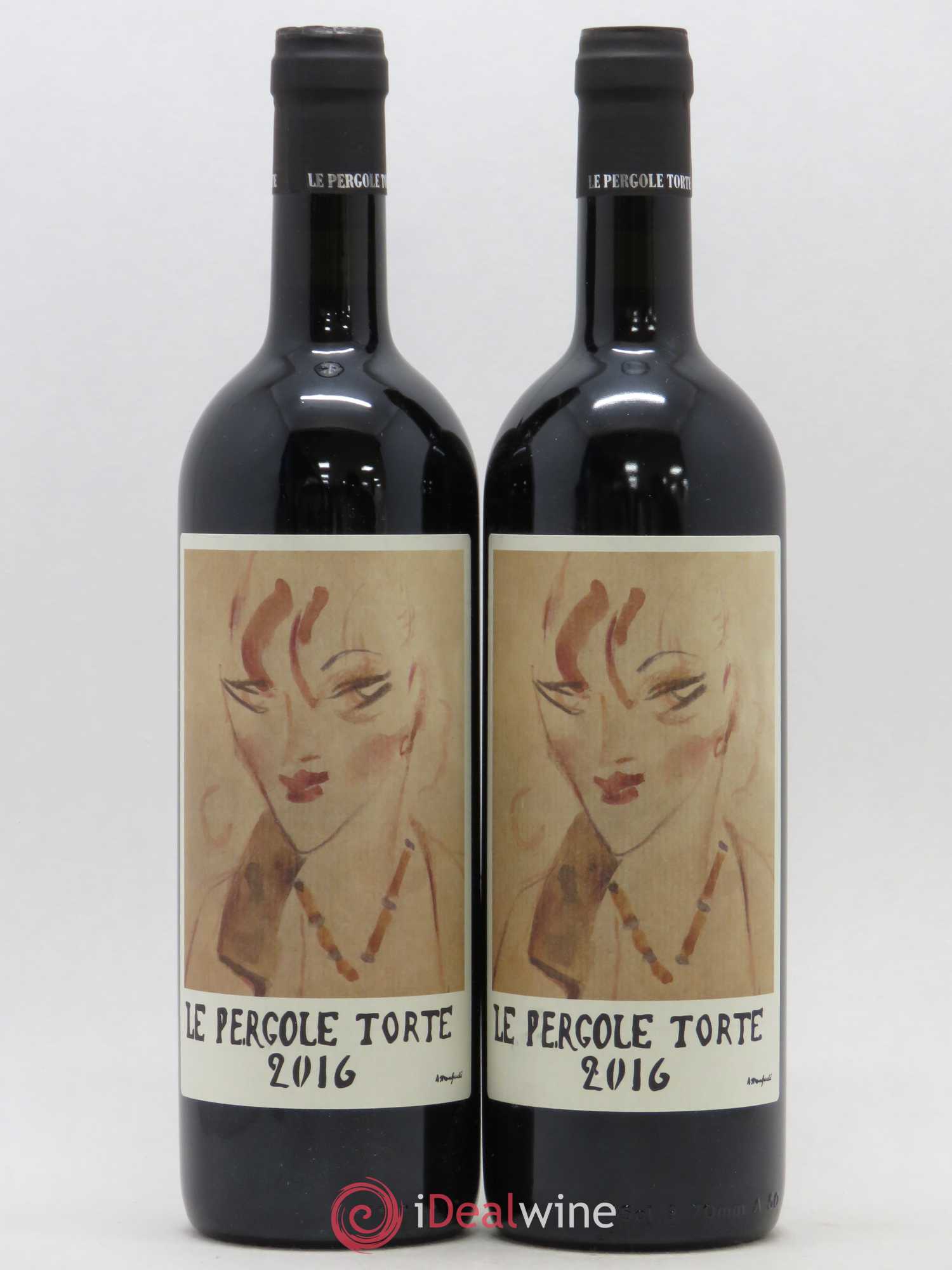 Toscana IGT Montevertine Le Pergole Torte Famille Manetti 2016 - Lot de 2 bouteilles - 0