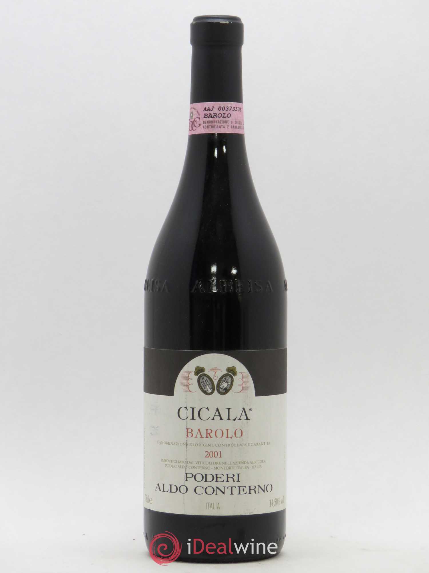 Barolo Cicala Aldo Conterno 2001 - Posten von 1 Flasche - 0