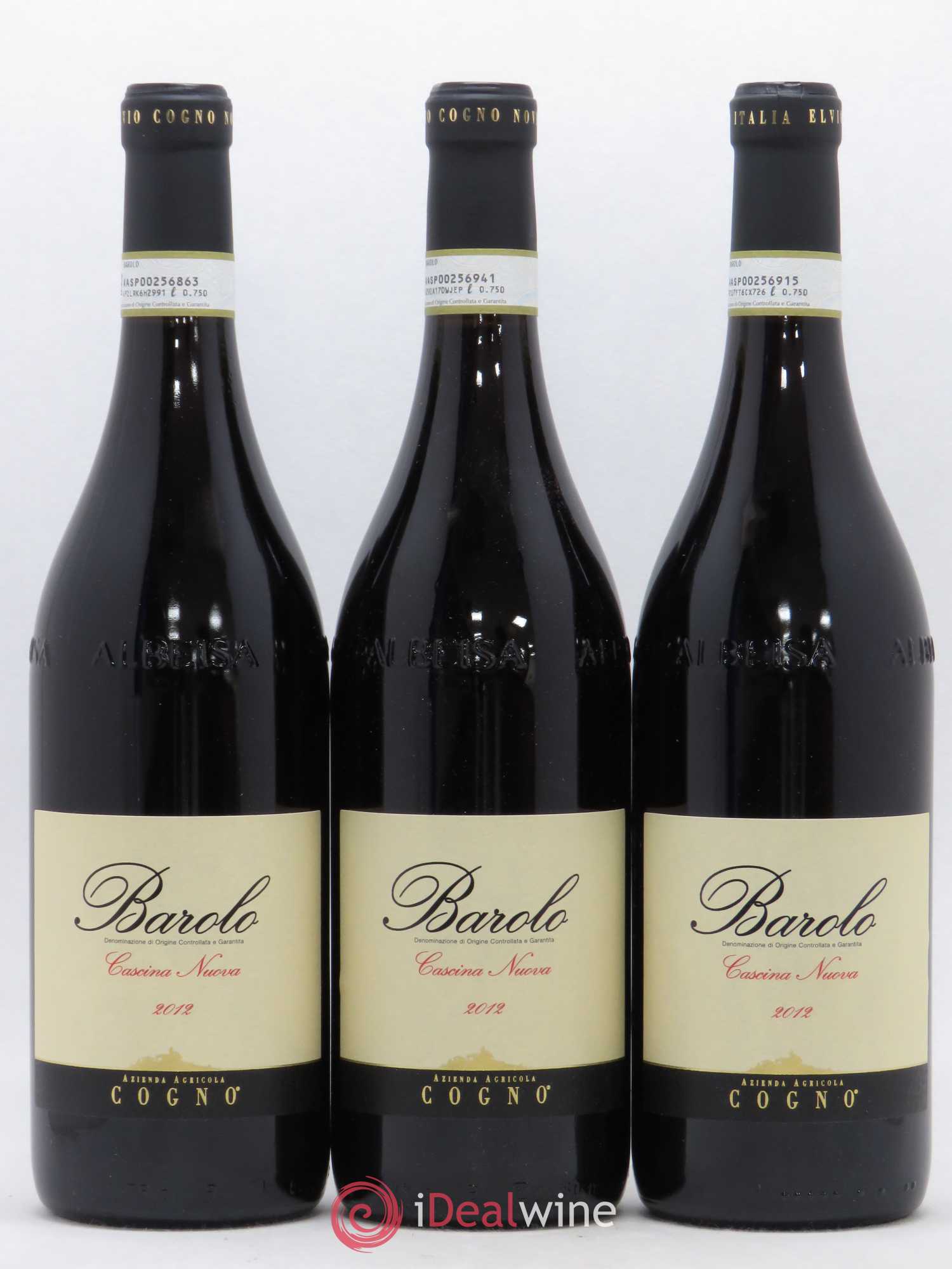 Barolo Cascina Nuova Elvio Cogno 2012 - Posten von 3 Flaschen - 0