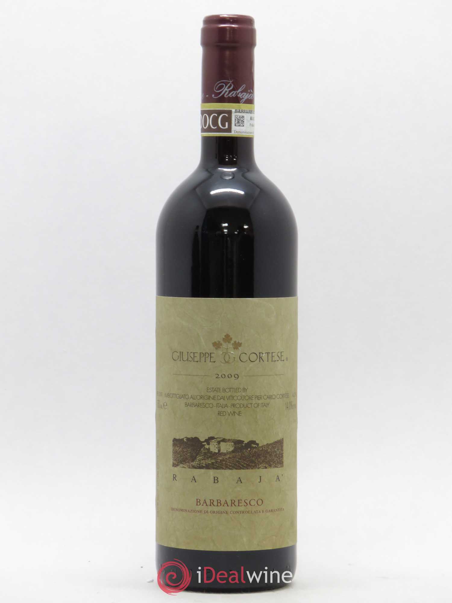 Barbaresco DOCG Rabaja Giuseppe Cortese 2009 - Posten von 1 Flasche - 0
