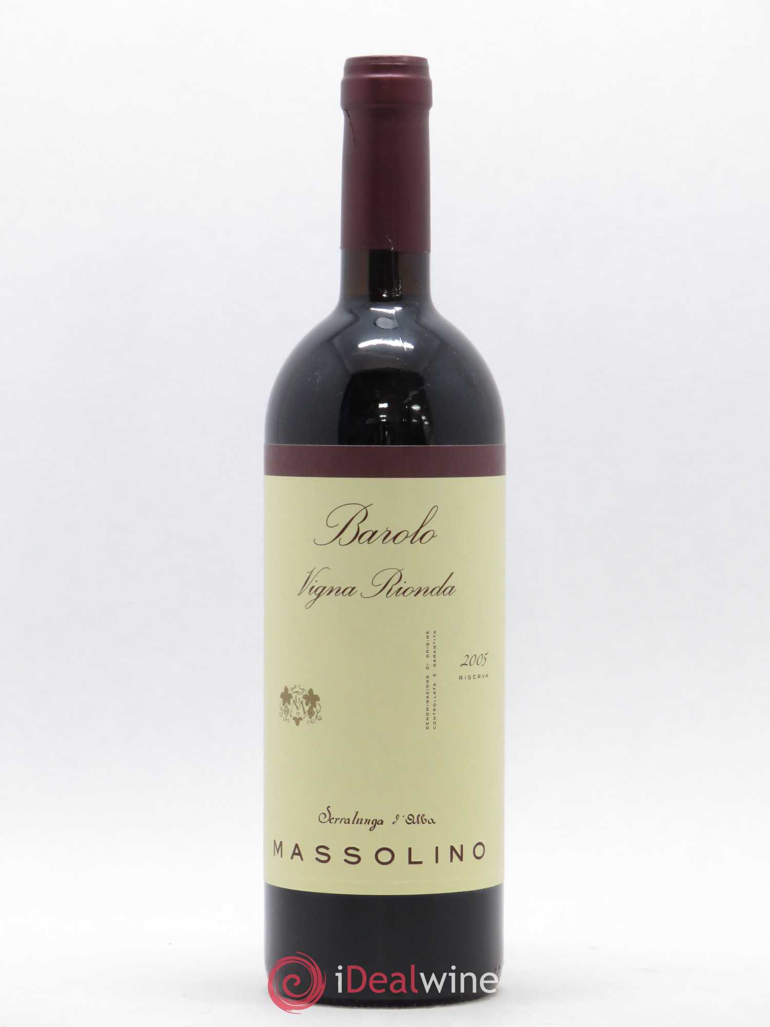 Barolo Vigna Rionda Riserva Massolino 2005 - Lot de 1 bouteille - 0
