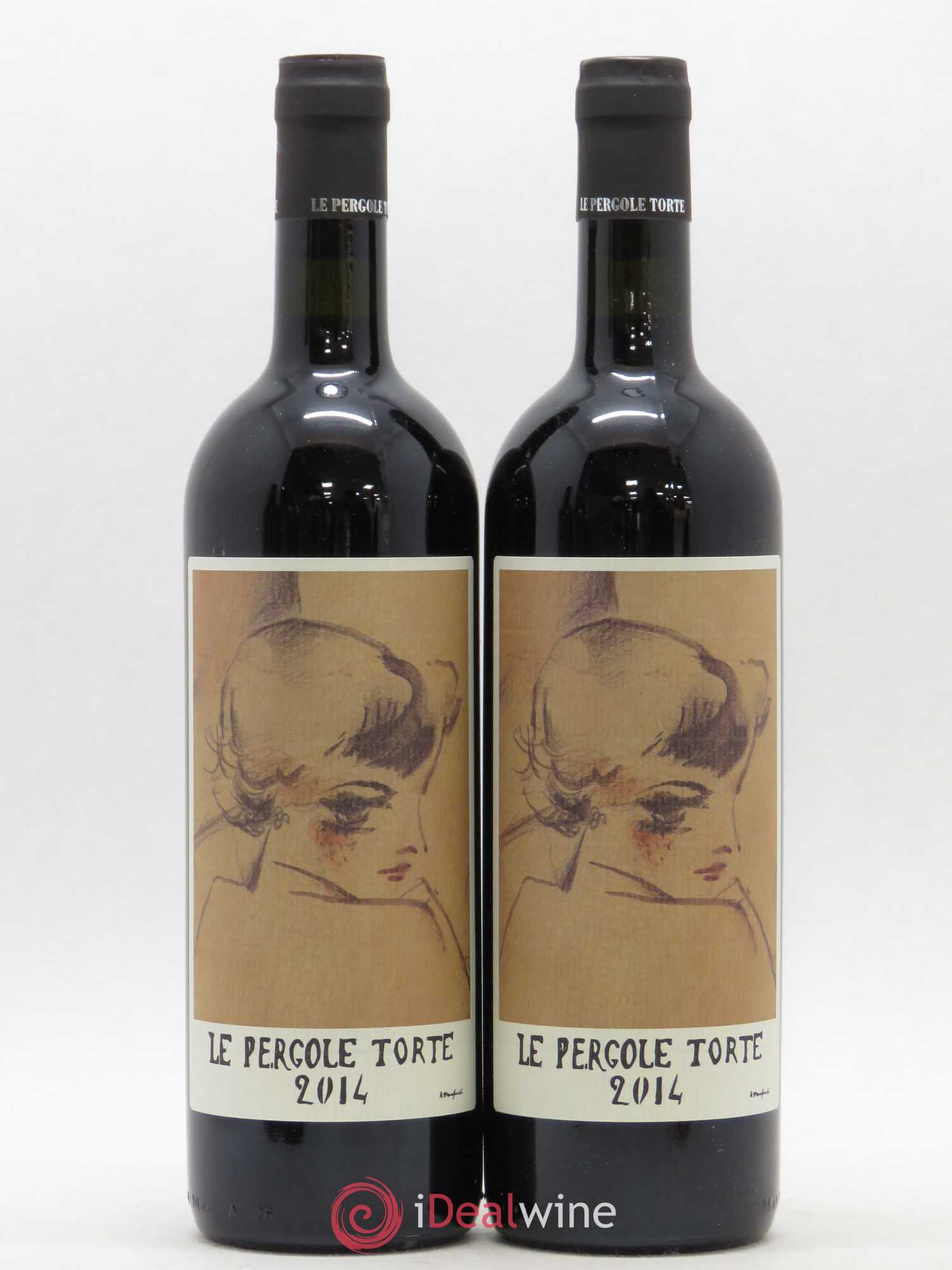 Toscana IGT Montevertine Le Pergole Torte Famille Manetti 2014 - Lot de 2 bouteilles - 0