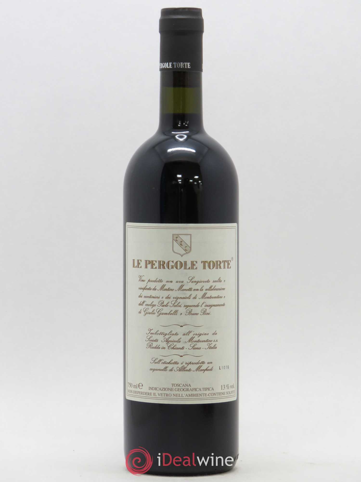 Toscana IGT Montevertine Le Pergole Torte Famille Manetti 2013 - Lot de 1 bouteille - 1