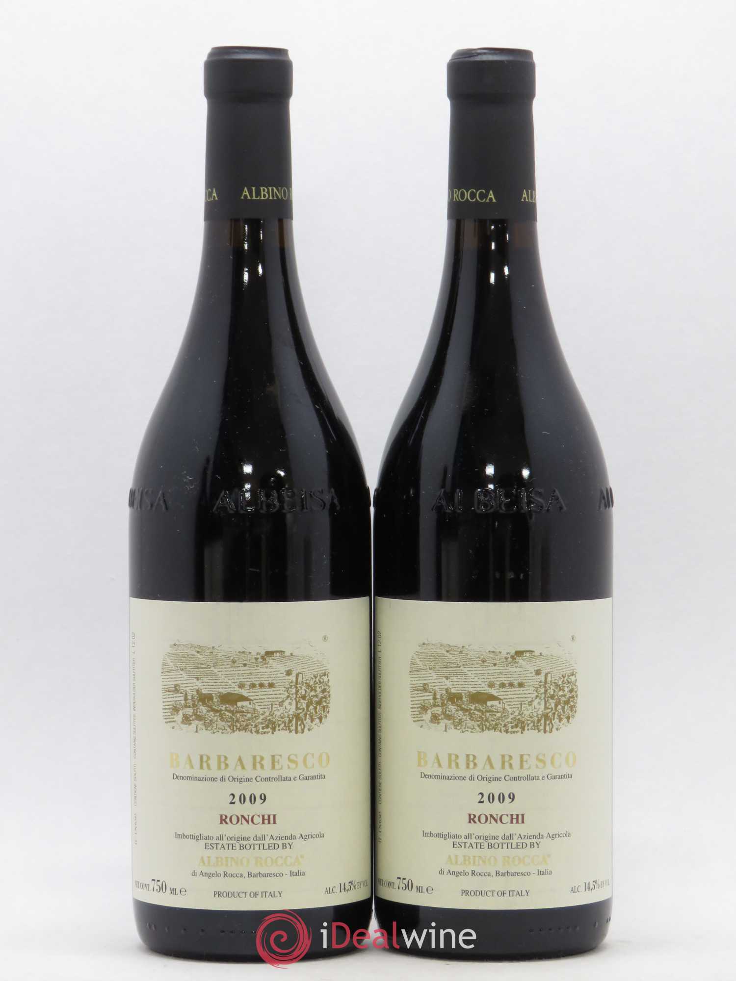 Barbaresco DOCG Vigneto Brich Ronchi Albino Rocca 2009 - Lot de 2 bouteilles - 0