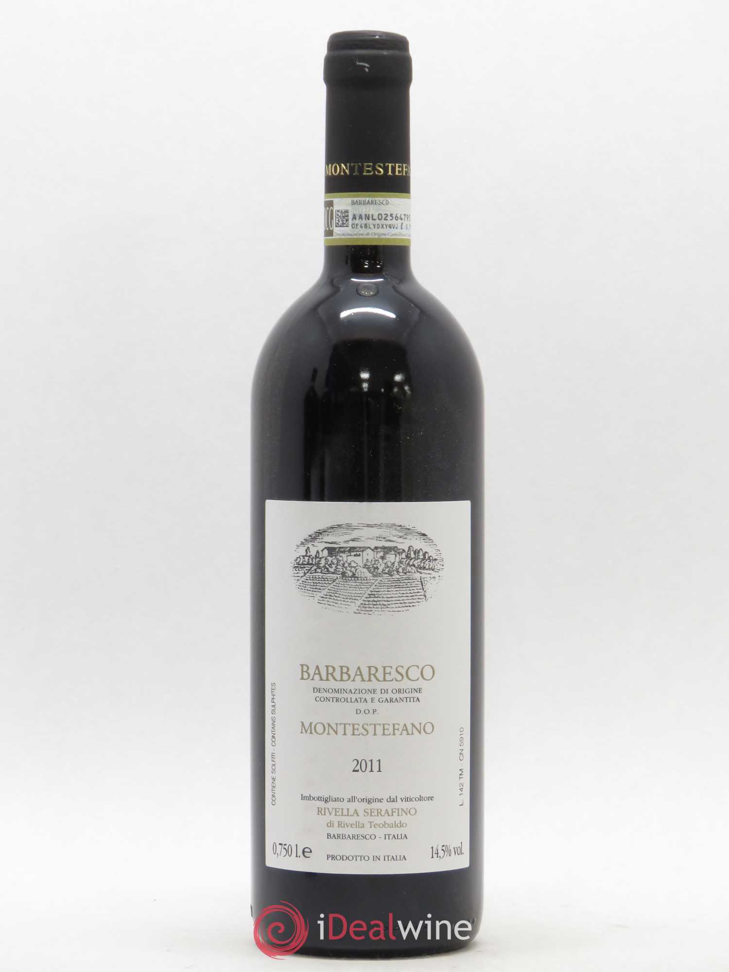 Barbaresco DOCG Montestefano Serafino Rivella 2011 - Lot de 1 bouteille - 0