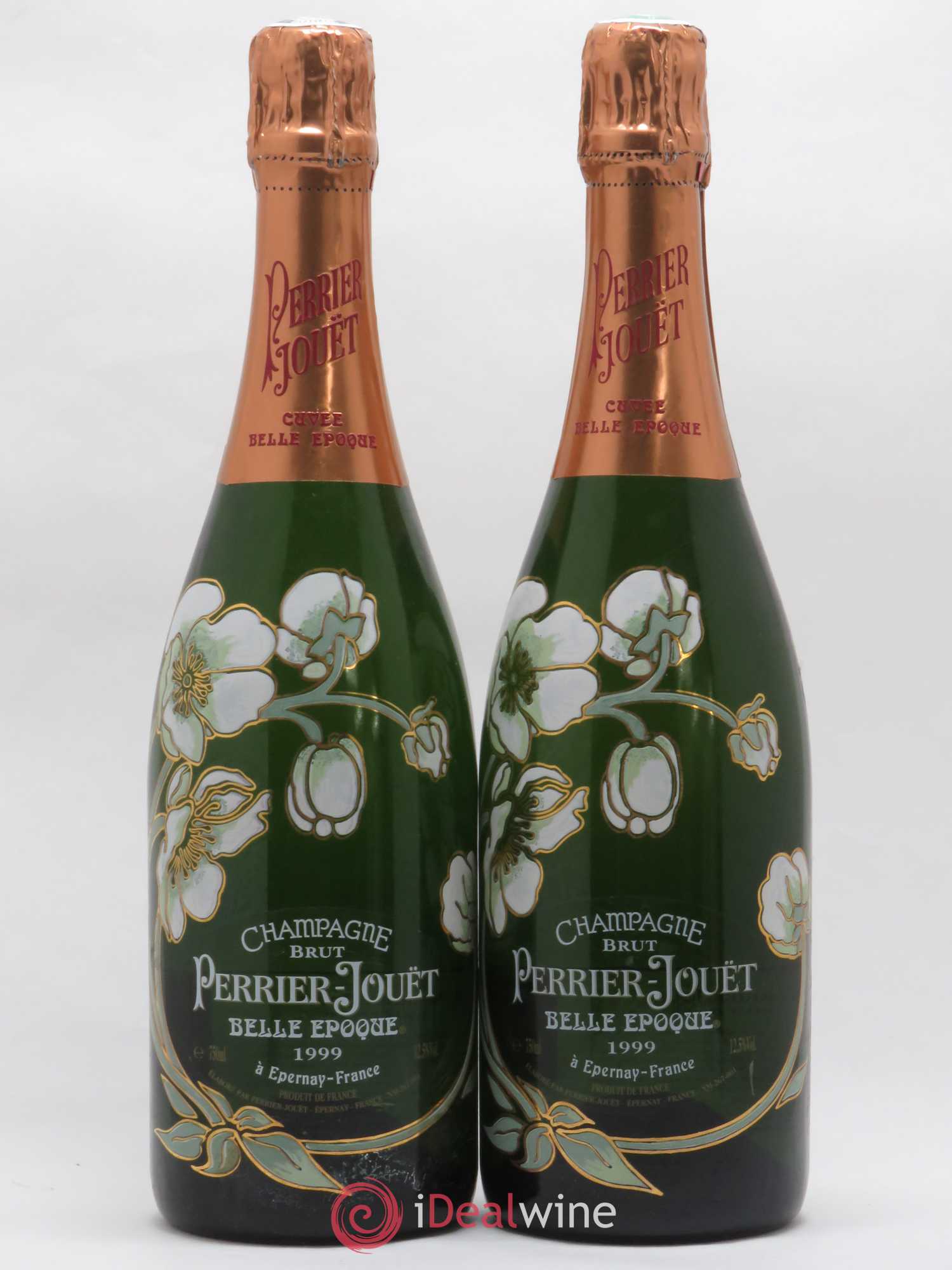 Cuvée Belle Epoque Brut Perrier-Jouët 1999 - Lot de 2 bouteilles - 0