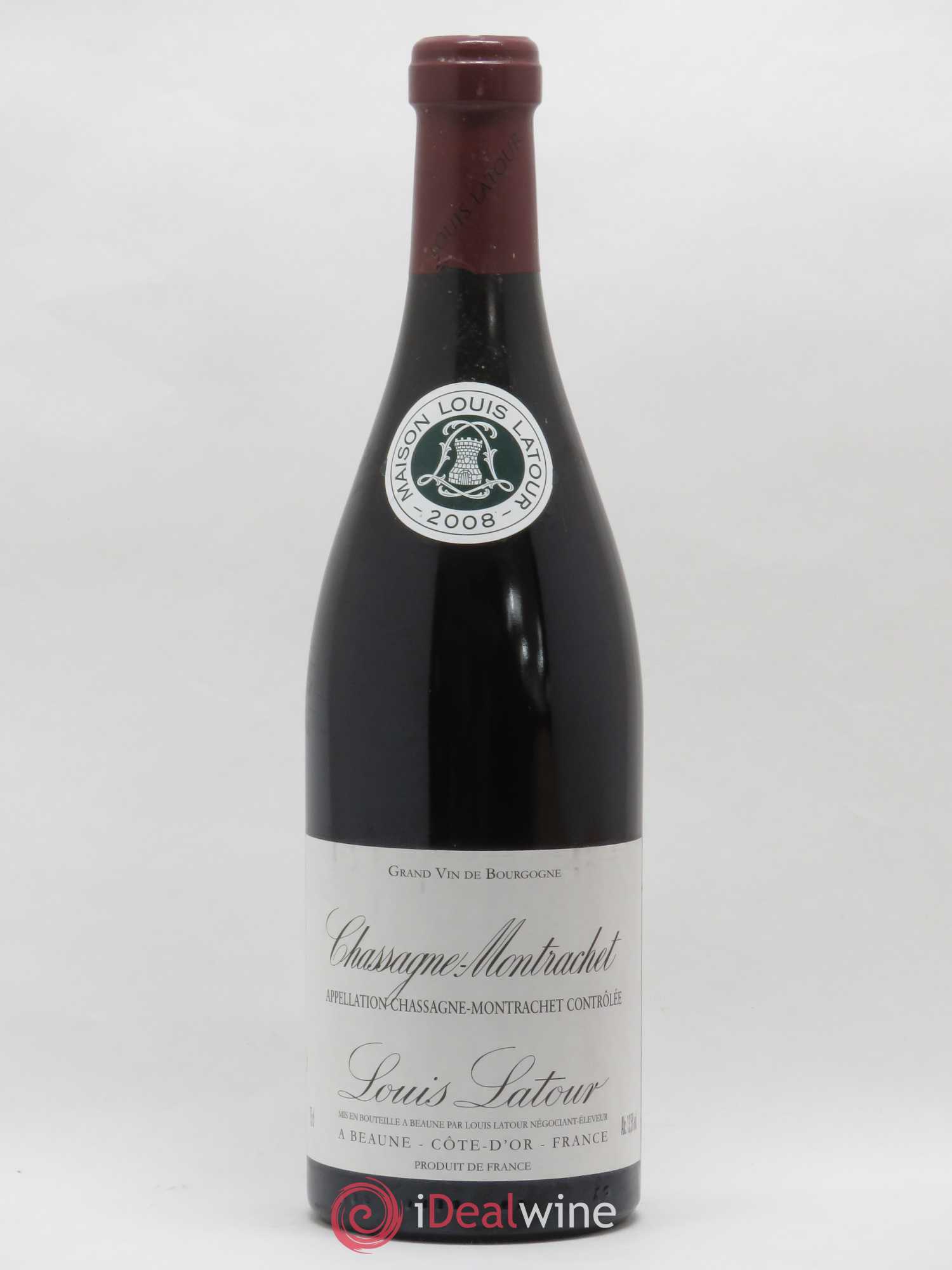 Chassagne-Montrachet Louis Latour 2008 - Lot de 1 bouteille - 0