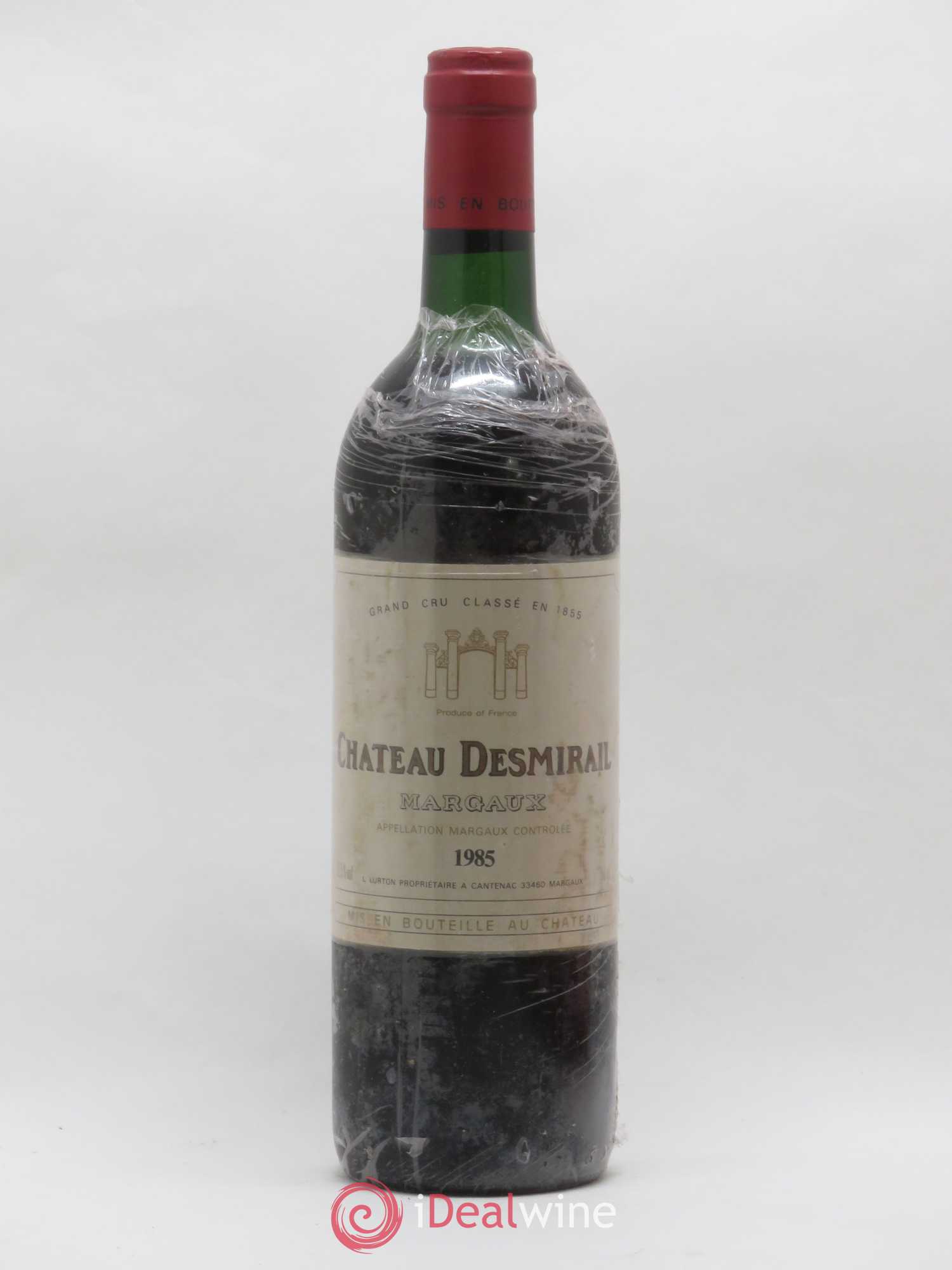 Château Desmirail 3ème Grand Cru Classé 1985 - Lot de 1 bouteille - 0