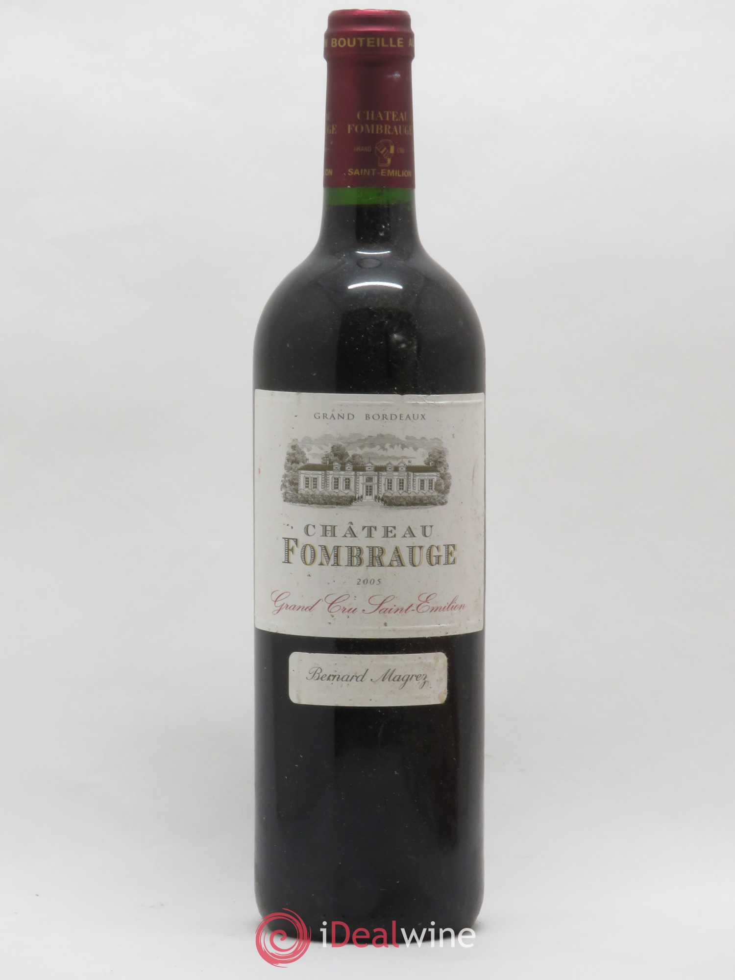 Château Fombrauge Grand Cru Classé 2005 - Lot de 1 bouteille - 0