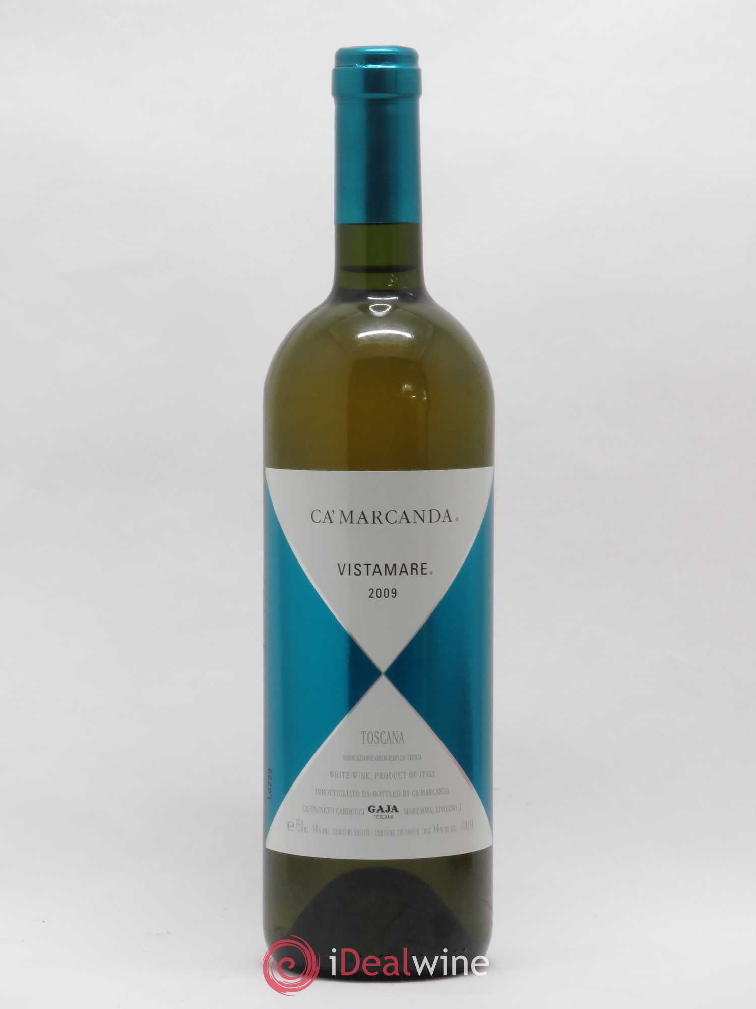Italie IGT Toscana Vistamare Ca'Marcanda Gaja 2009 - Posten von 1 Flasche - 0