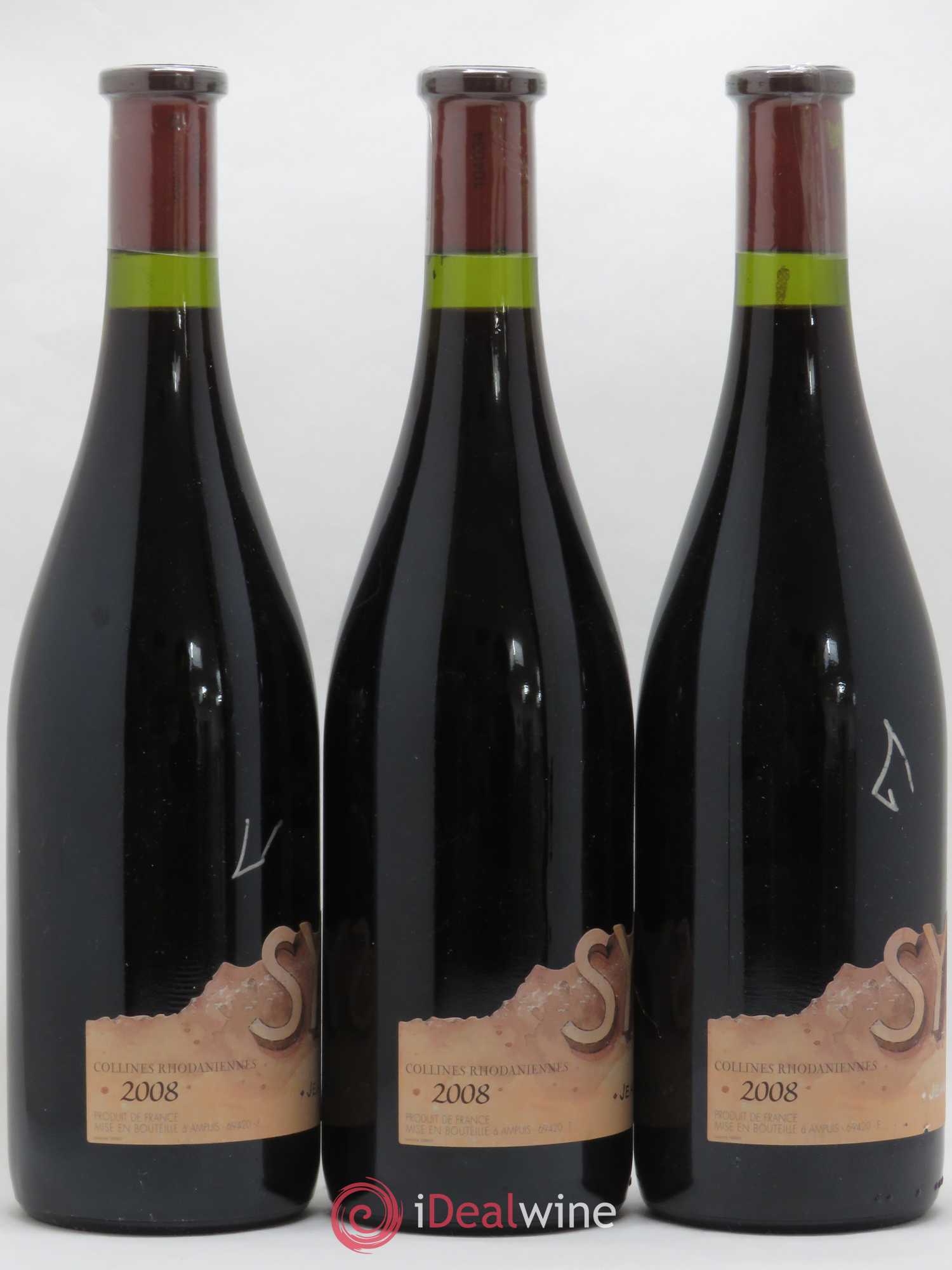 Collines Rhodaniennes Syrah Jean-Michel Gerin 2008 - Lot de 3 bouteilles - 1