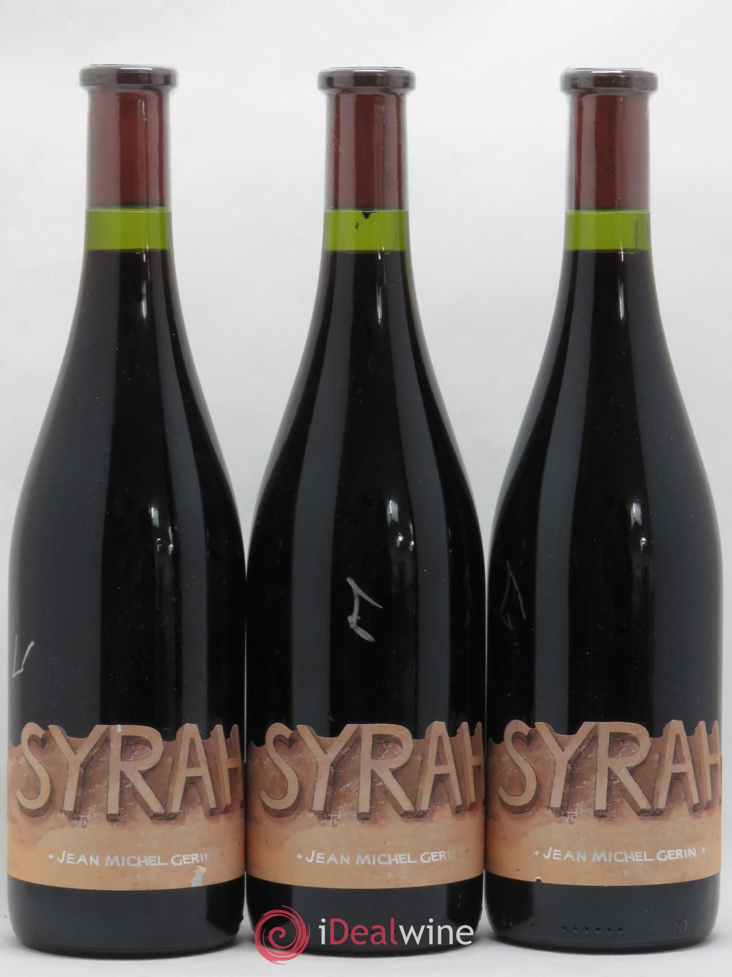 Collines Rhodaniennes Syrah Jean-Michel Gerin 2008 - Lot de 3 bouteilles - 0