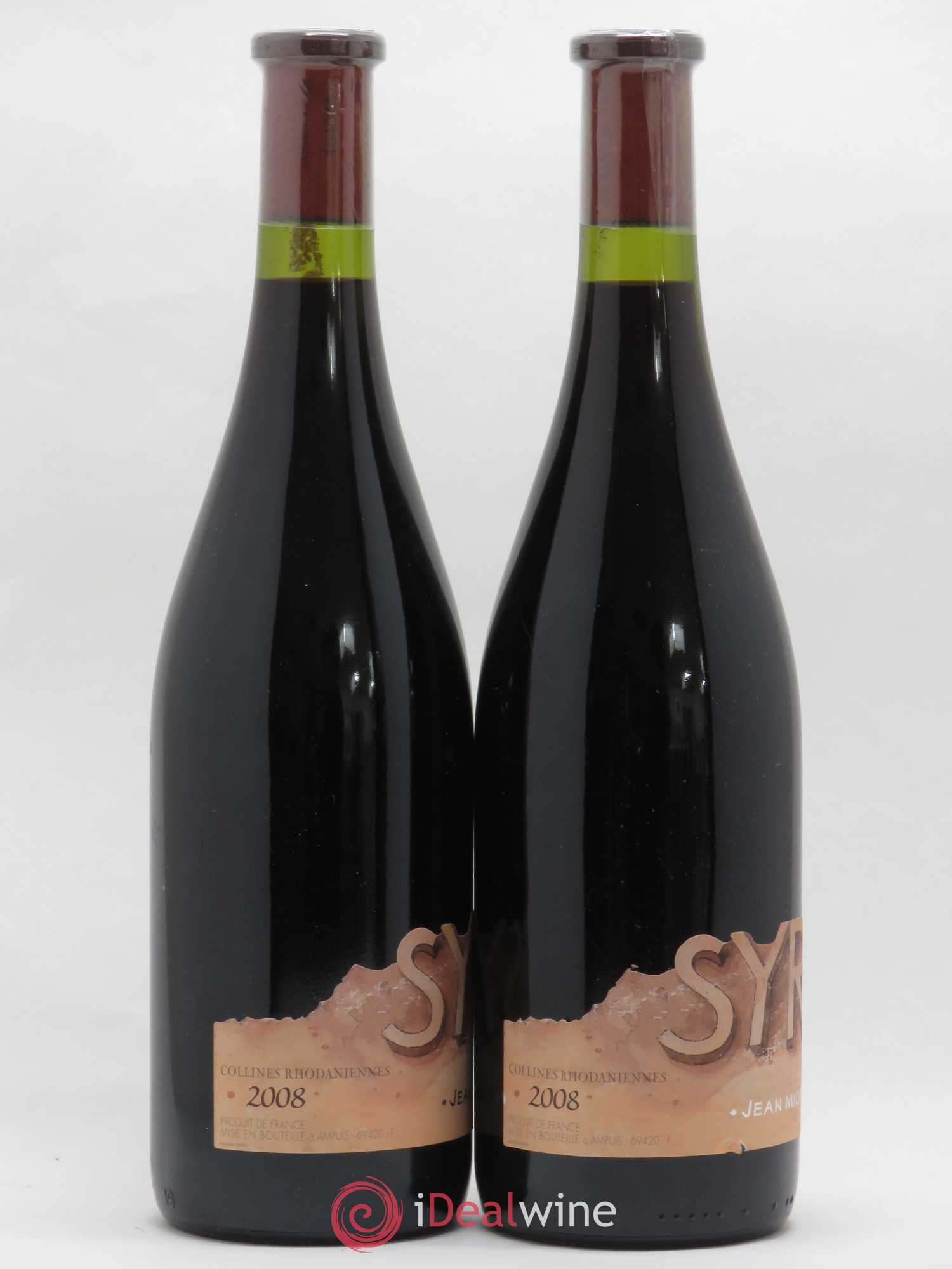 Collines Rhodaniennes Syrah Jean-Michel Gerin 2008 - Lot de 2 bouteilles - 1