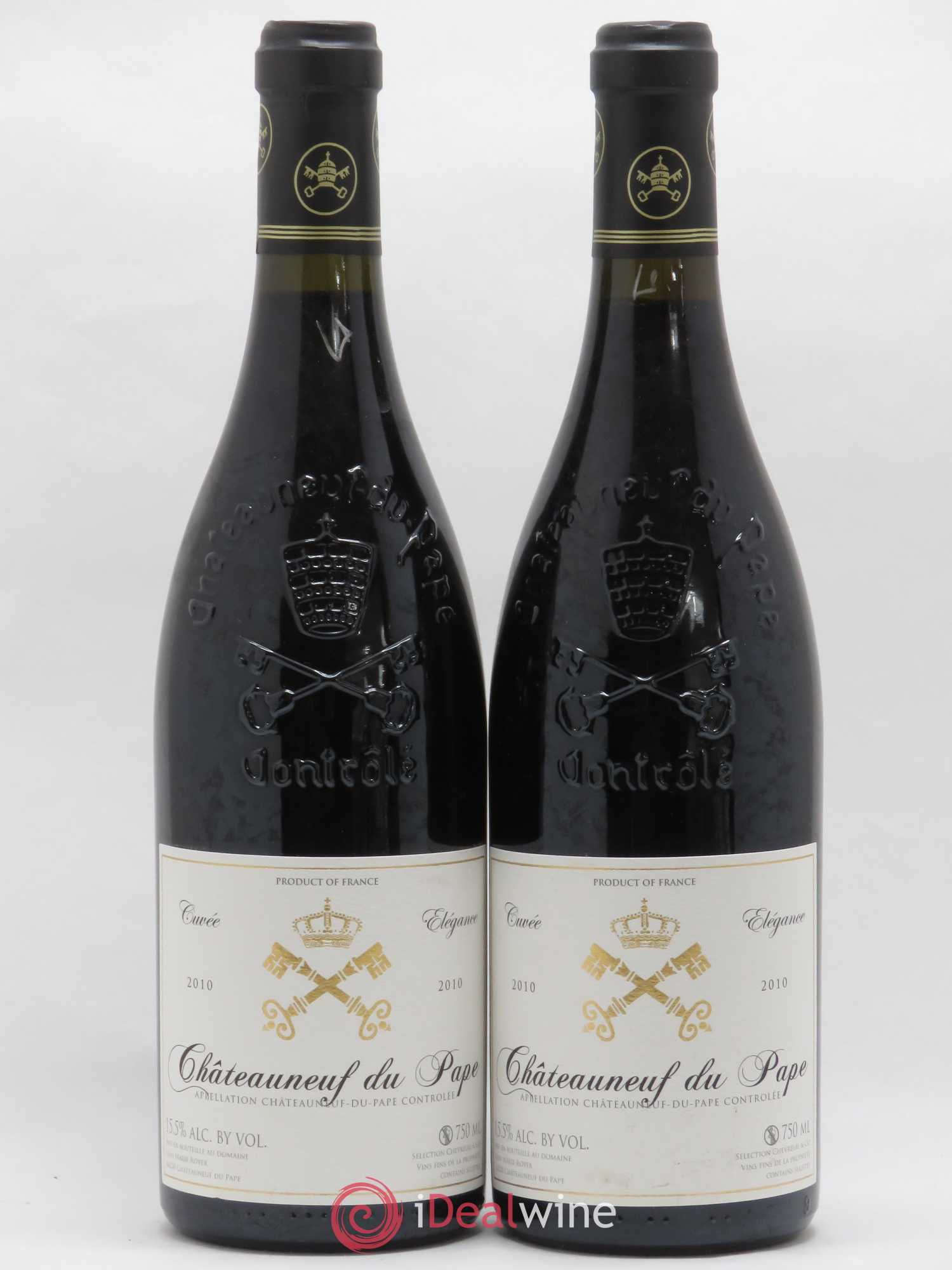 Châteauneuf-du-Pape Elegance Domaine Royer 2010 - Posten von 2 Flaschen - 0