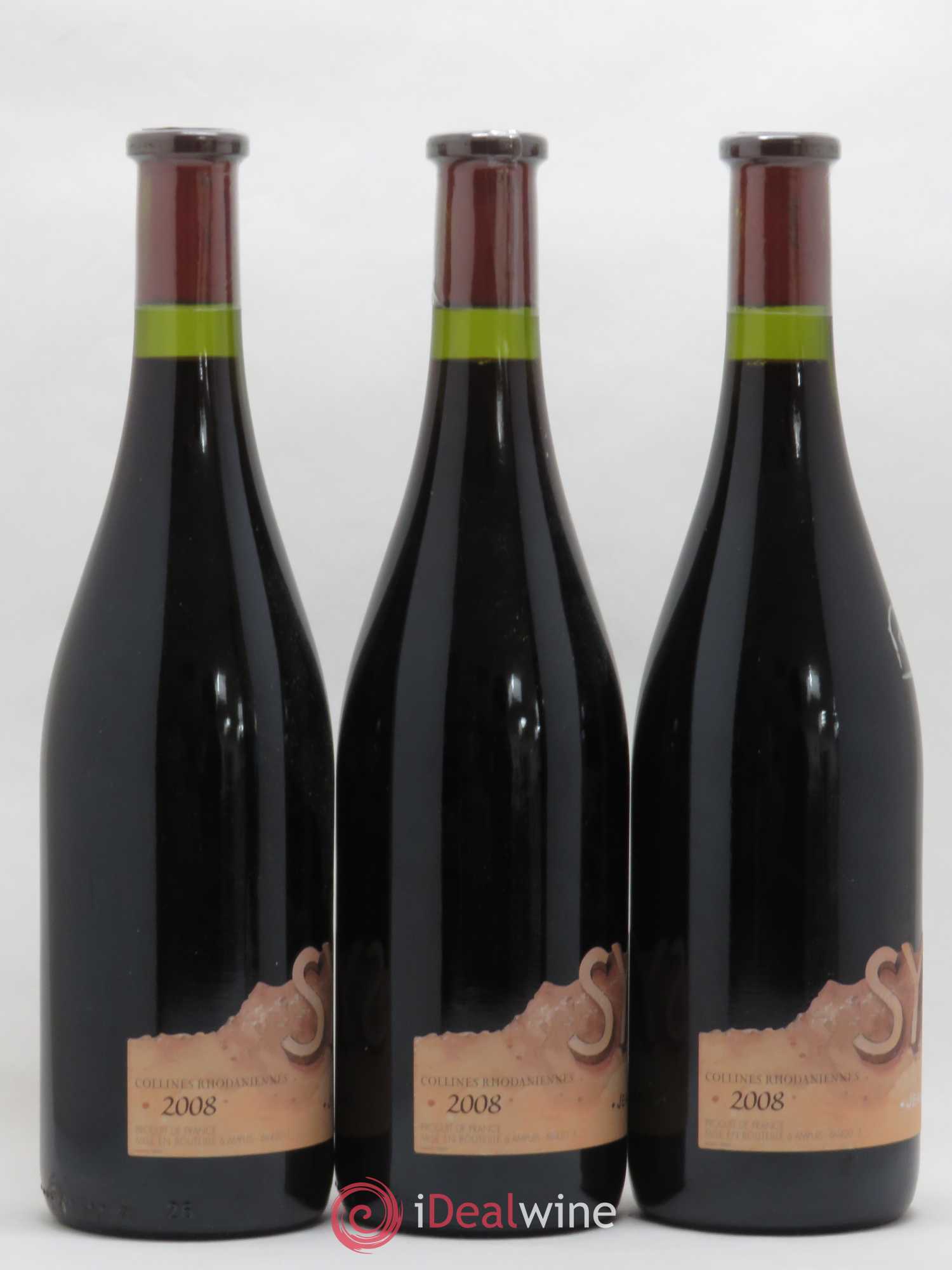Collines Rhodaniennes Syrah Jean-Michel Gerin 2008 - Lot de 3 bouteilles - 1