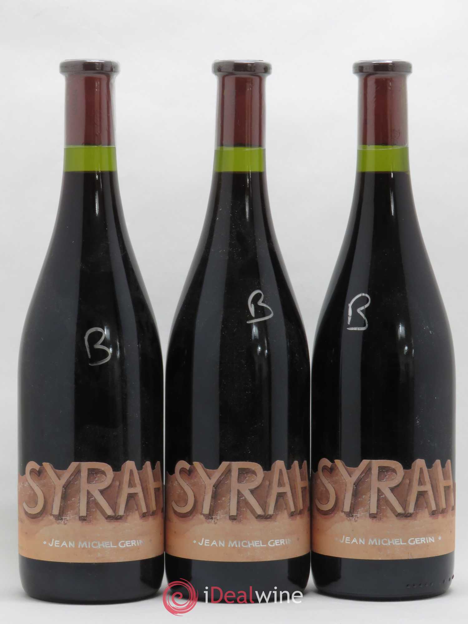 Collines Rhodaniennes Syrah Jean-Michel Gerin 2008 - Lot de 3 bouteilles - 0